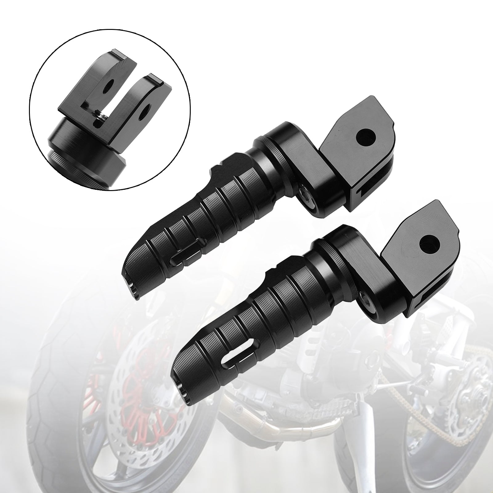 Voorste voetsteunen voeten Pin geschikt voor Ducati Monster 821 937 950 1100/s/EVO 1200/s/r