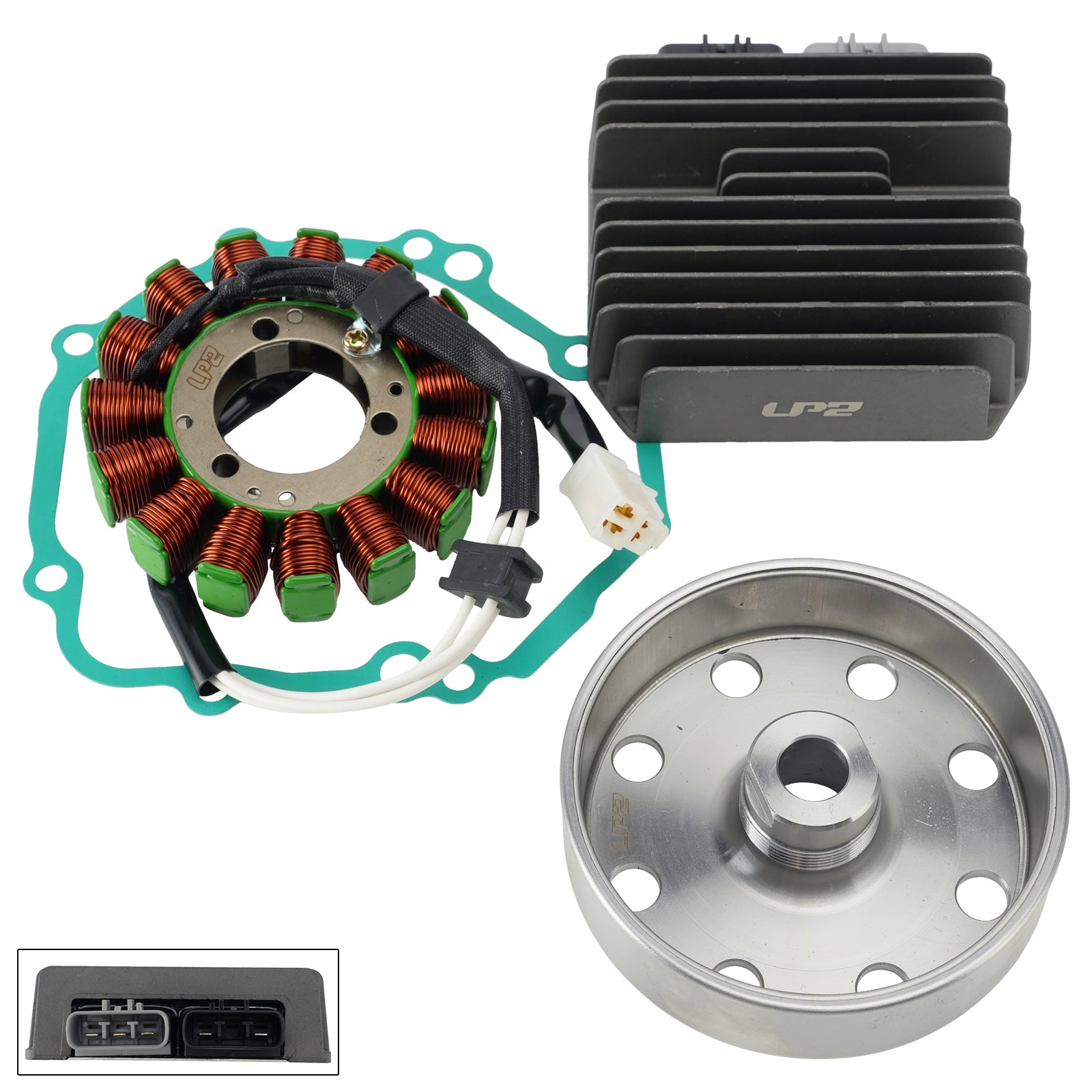 2019–2026 Suzuki GSX-S1000S KATANA Magneto Rotor Stator Regler mit Dichtung