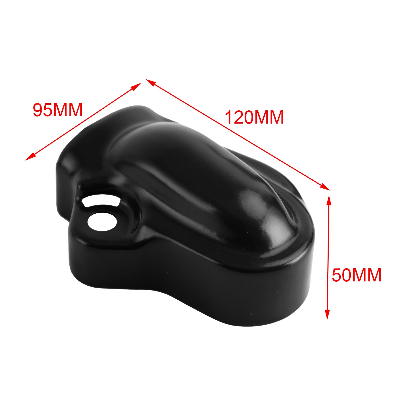 02-17 V-Rod VRSC Night Rod Rear Bar Shield Axle Nut Covers Swingarm Black