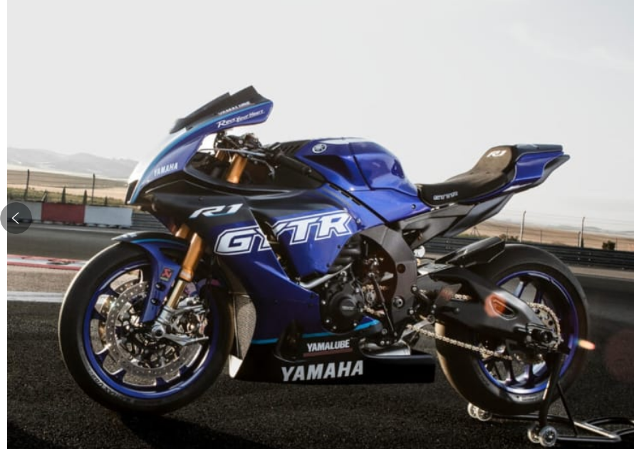 Amotopart Yamaha YZF R1 2020-2025 Blaues weißes Gytrverkaufskit