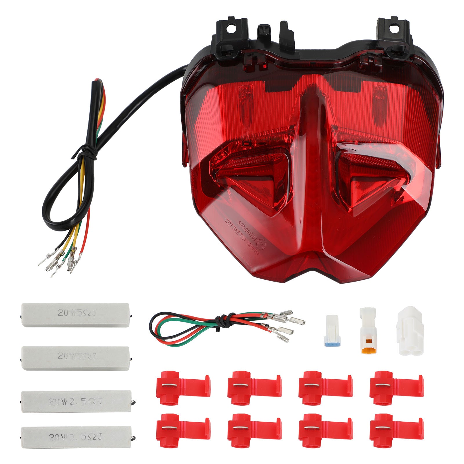 21-23 Yamaha MT-09 MT10 SP-Schwanzbremsen-Lichter integriert