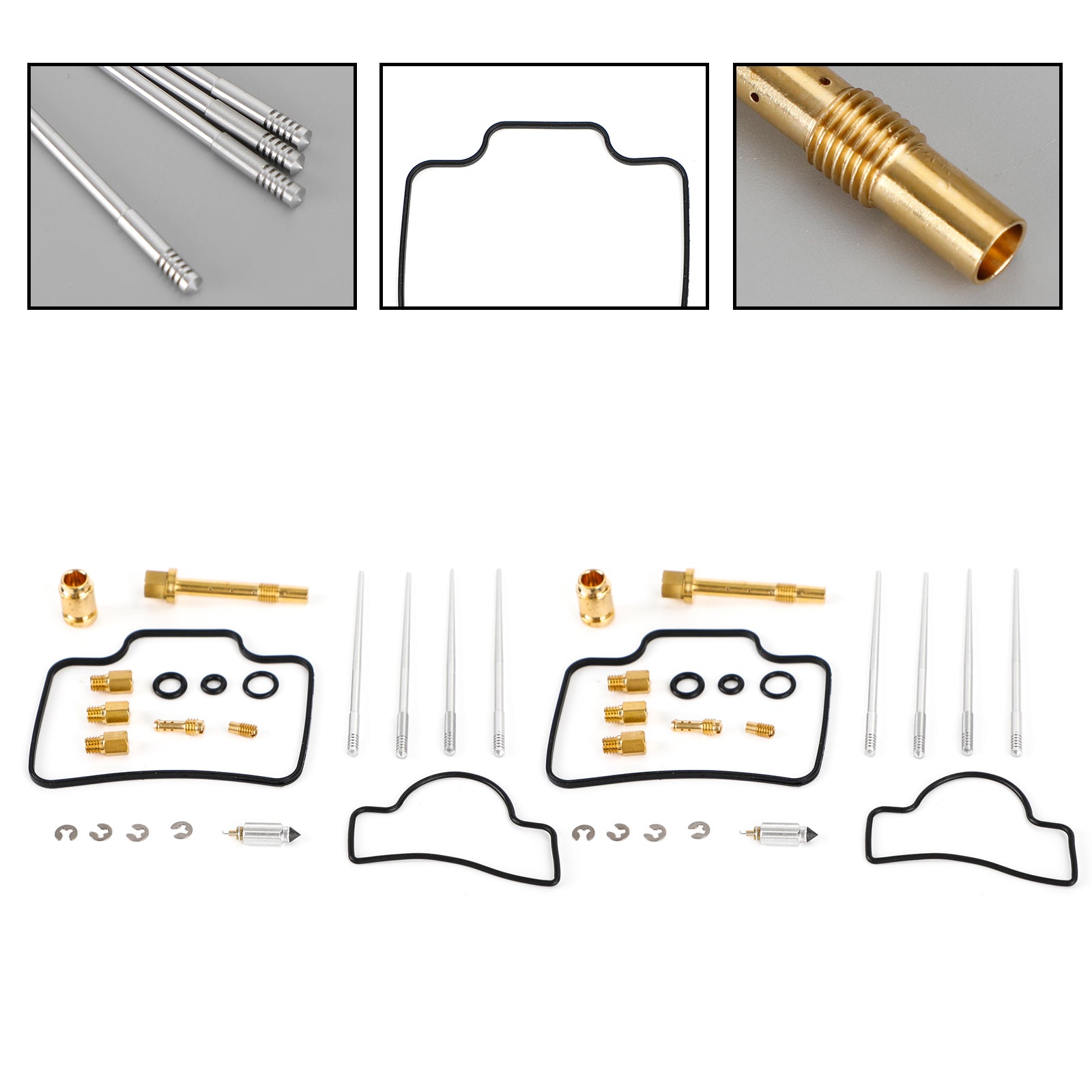 2x carburateur koolhydraten herbuild reparatiekit geschikt voor Suzuki RGV250 Gamma VJ21 VJ22