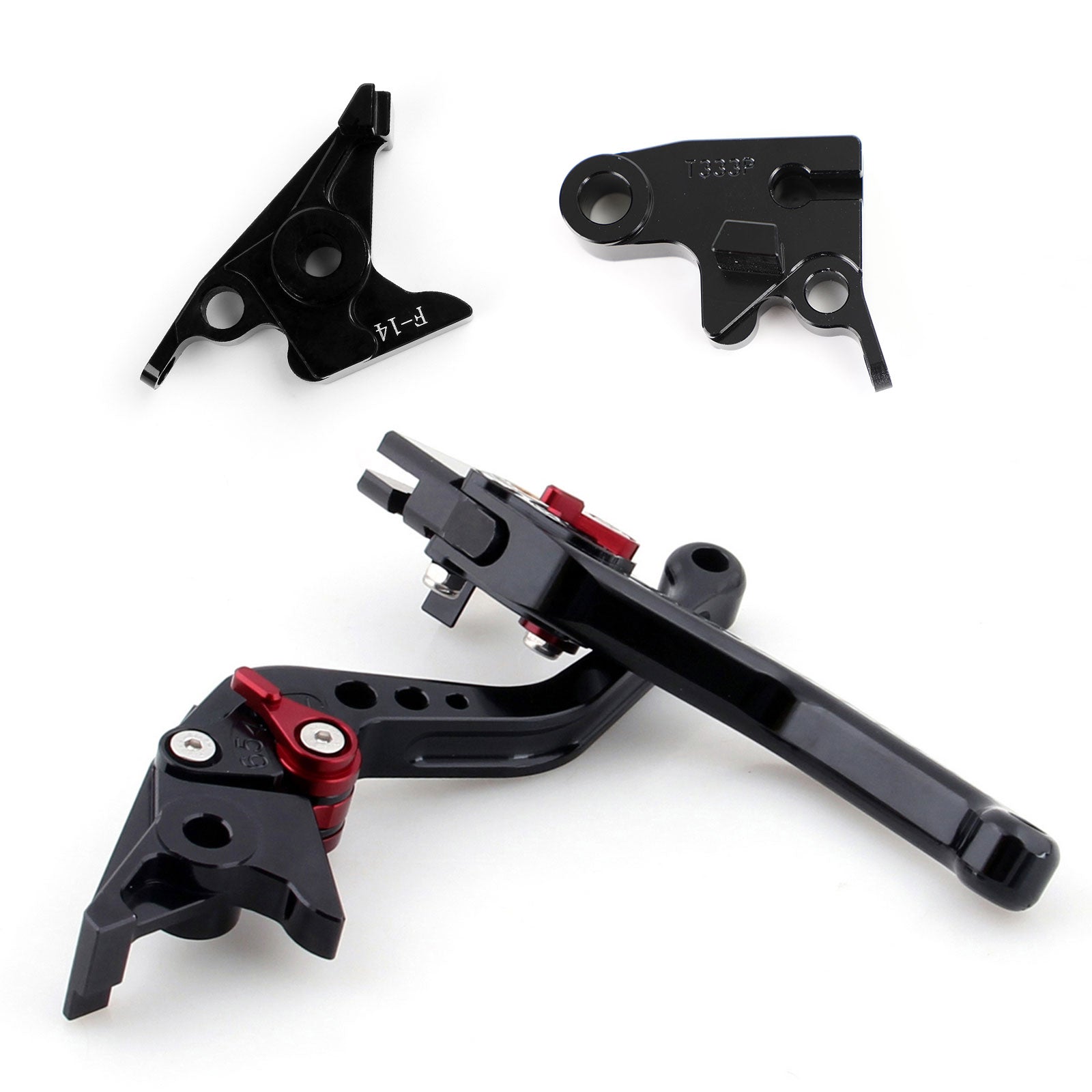 Kort koblingsbremsehåndtag Fit til Trident 2022 Bonneville T120 Bobber 2019 Generisk