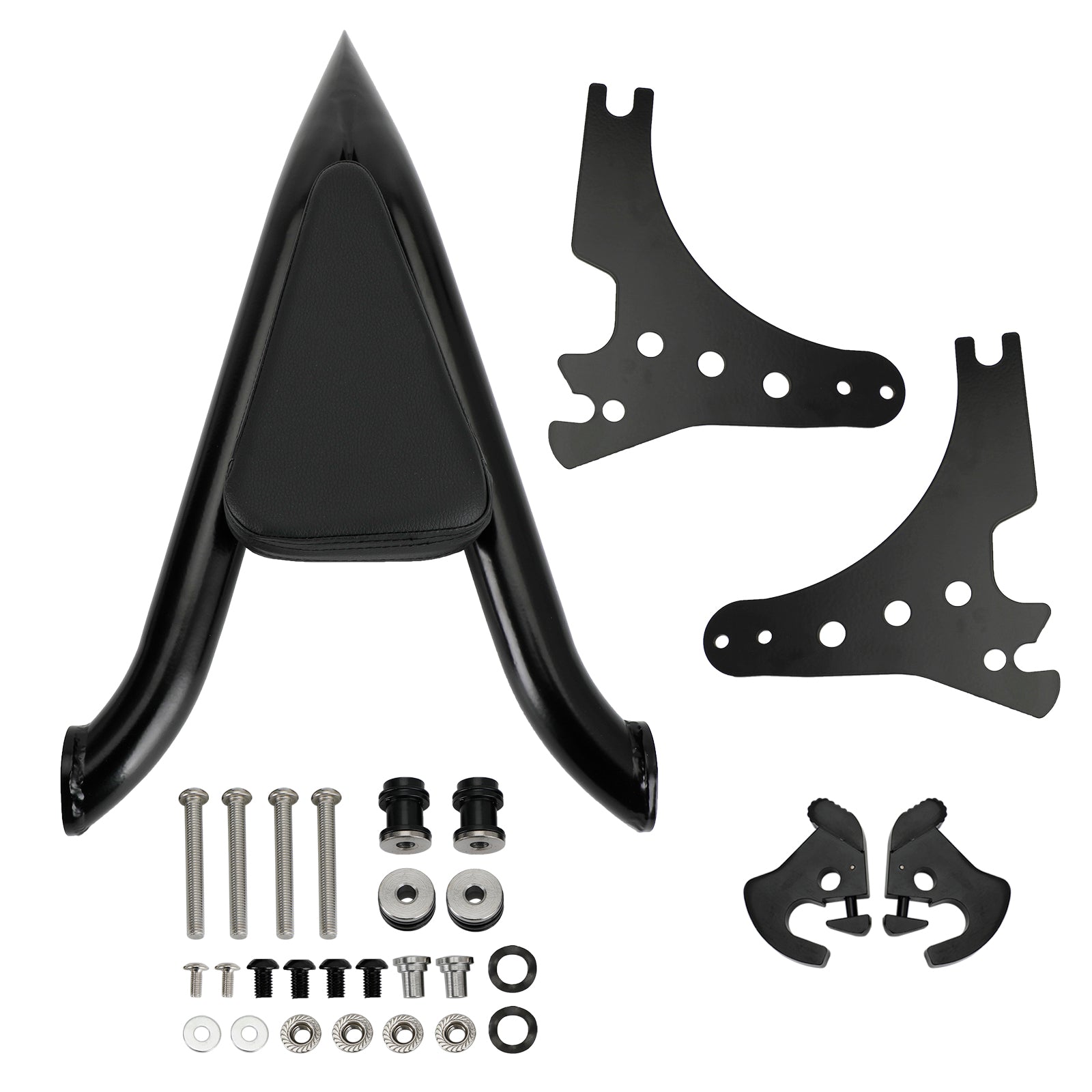 Respaldo del pasajero apto para Sportster XL883 C/R XL1200R XLH883 XLH1200 04-20