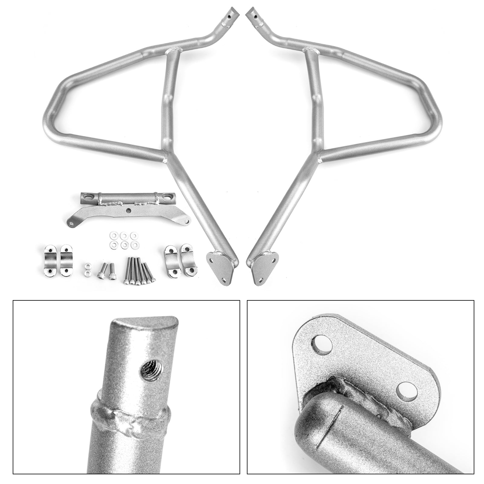 Bovenste motorbeschermer crashbars tankbeschermer snelwegbeschermer voor BMW G310GS zwart