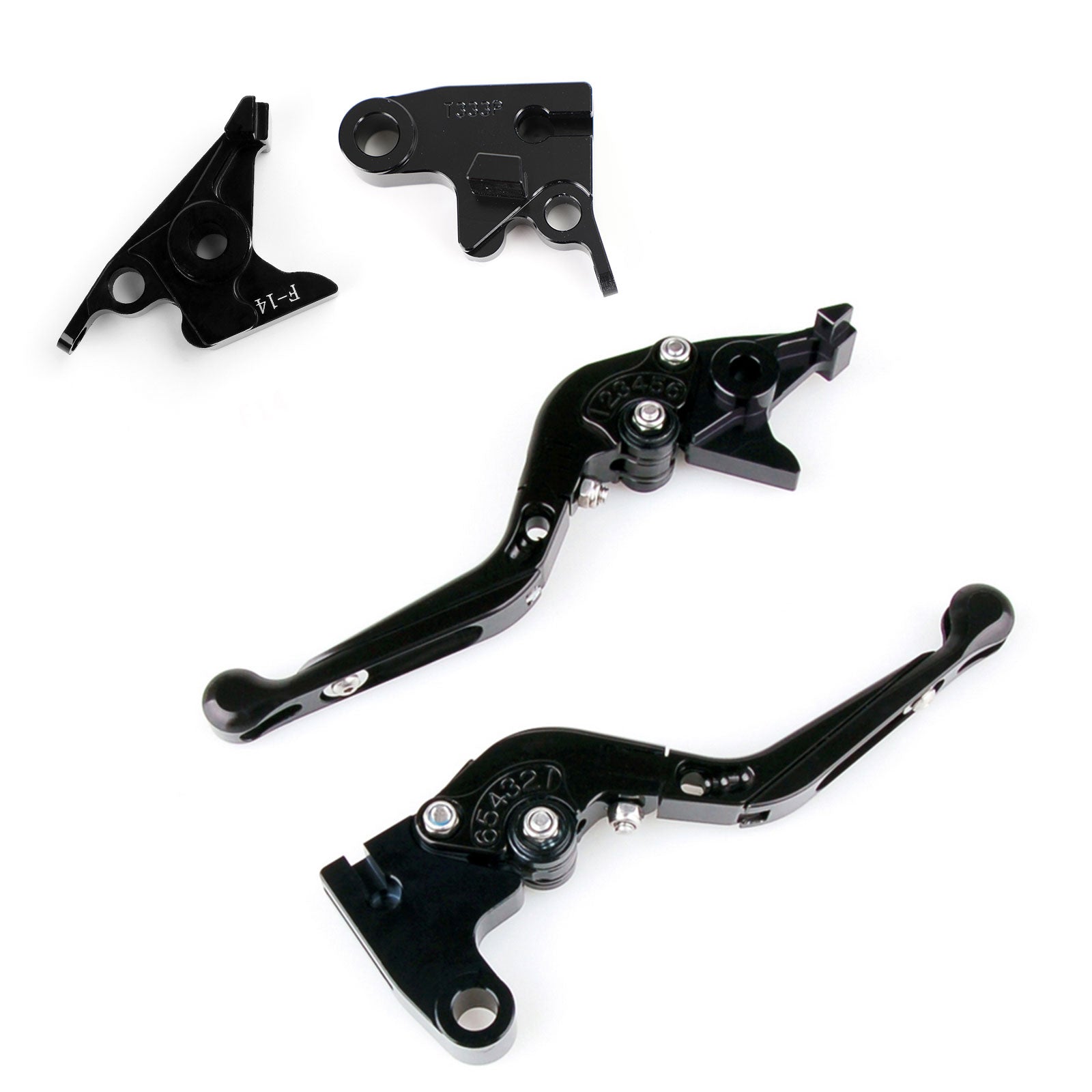 Justerbar koblingsbremsehåndtag til Trident 2022 Bobber 2017-2019 Tiger 800 Generisk