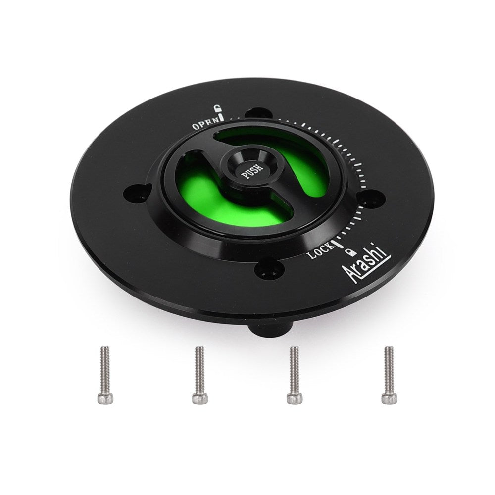 Tappo serbatoio carburante senza chiave per Kawasaki Ninja 400 EX 400 G 2018-2019