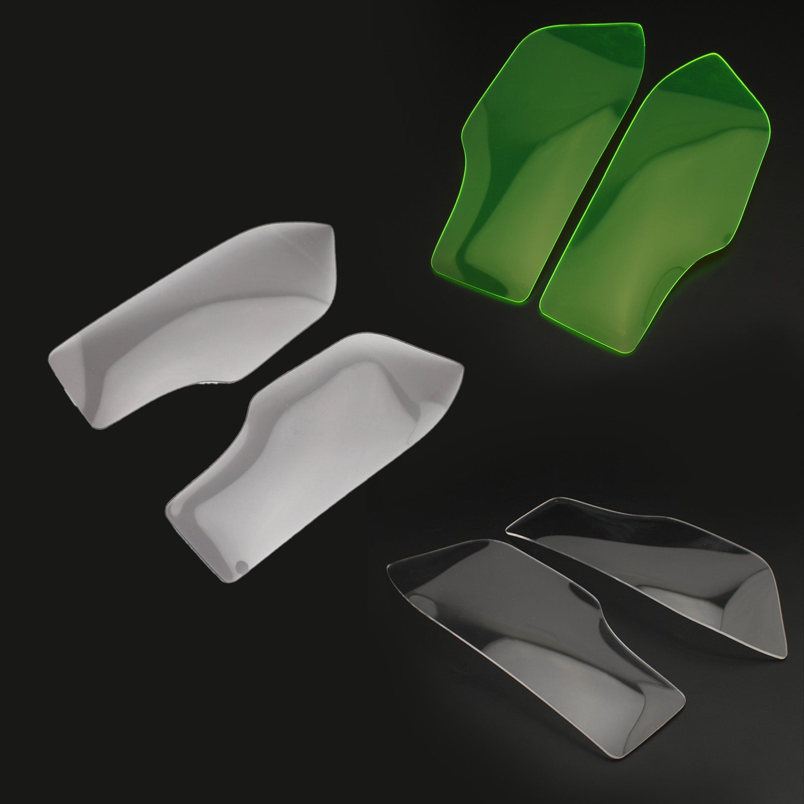 Lente de lámpara delantera protección de lente de faro apto para Honda Adv 150 2019-2020 humo genérico