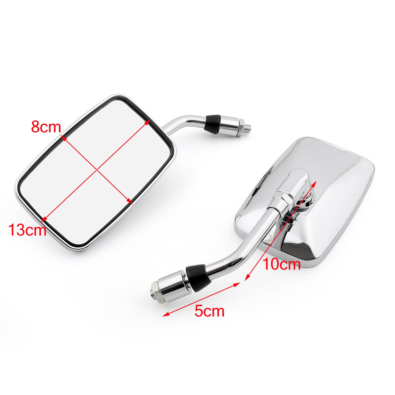 Para motocyklowe lusterko wsteczne dla Honda VT1100 Shadow NV600 VT250 Shadow 400 Generic