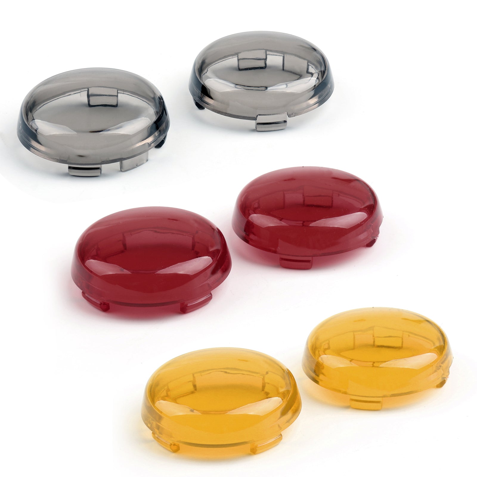 Lentille de lumière de virage en plastique pour la couverture pour Harley Electra Glide Heritage Softail