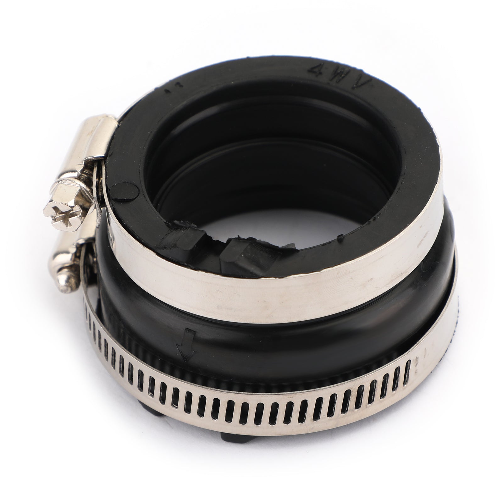 Yamaha Grizzly Rhino Carburetor Intake Boot Joint W/Clamps 5Km-13596-00