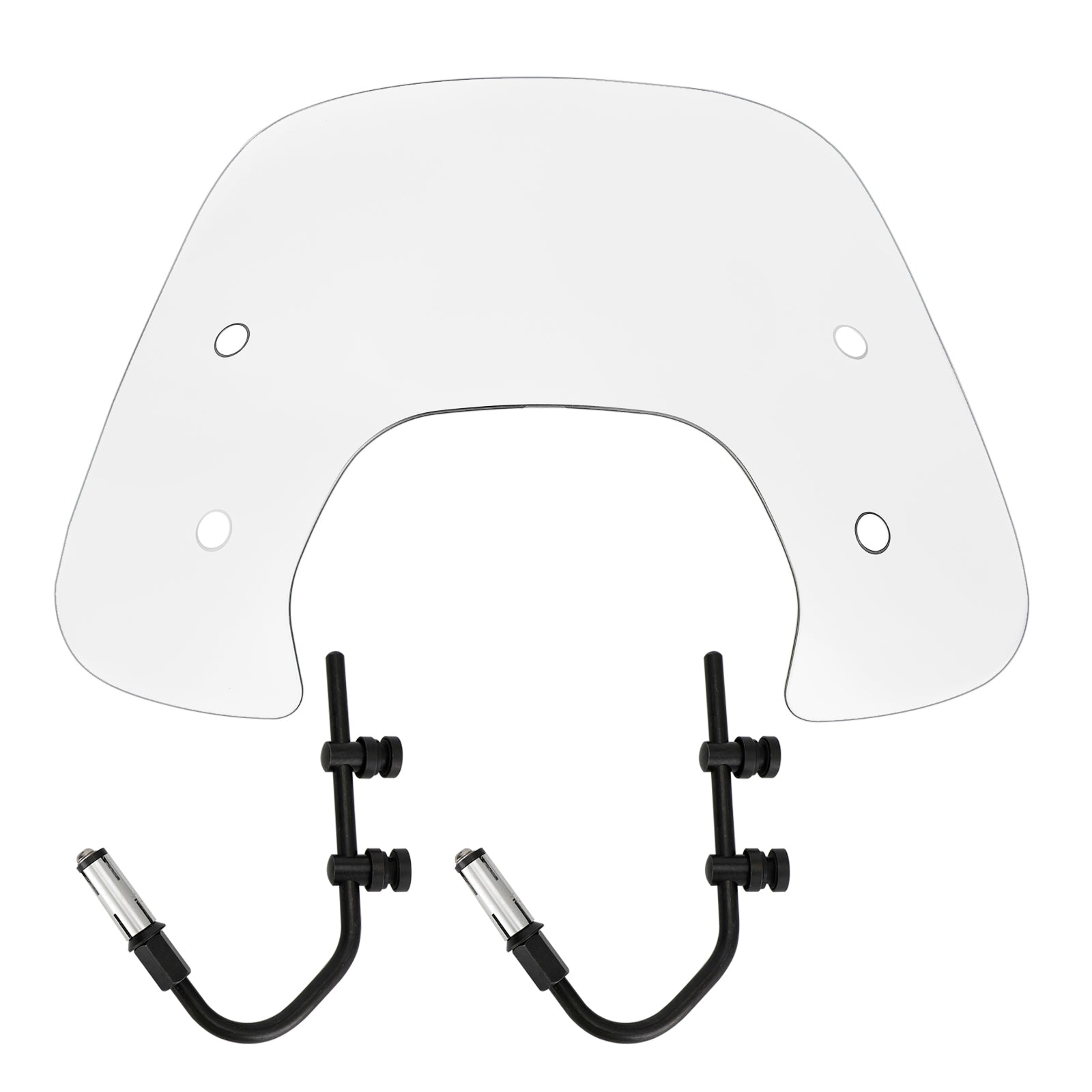 ABS motorcykel forrude forrude pasform til Vespa Sprint 150 2016-2021 generisk