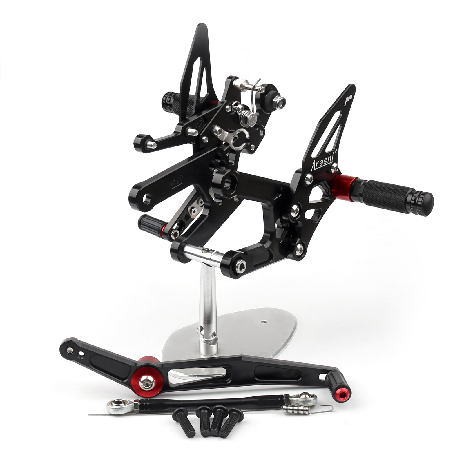 Pedane pedane posteriori regolabili per moto per Yamaha Yzf R6 2020