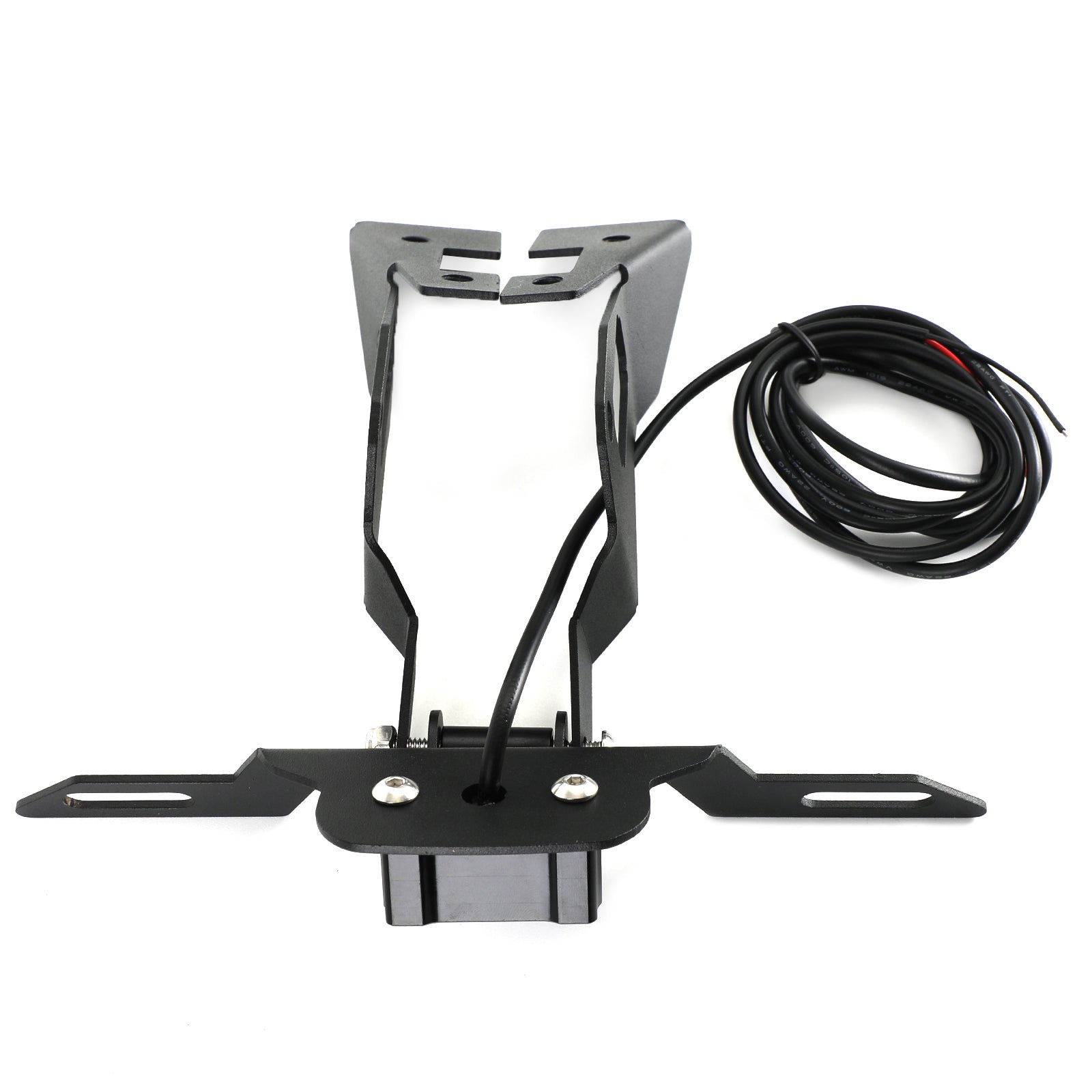 Licensplade Holder Frame Bracket Fit til Kawasaki Ninja400 Z400 2018-2020 Generisk