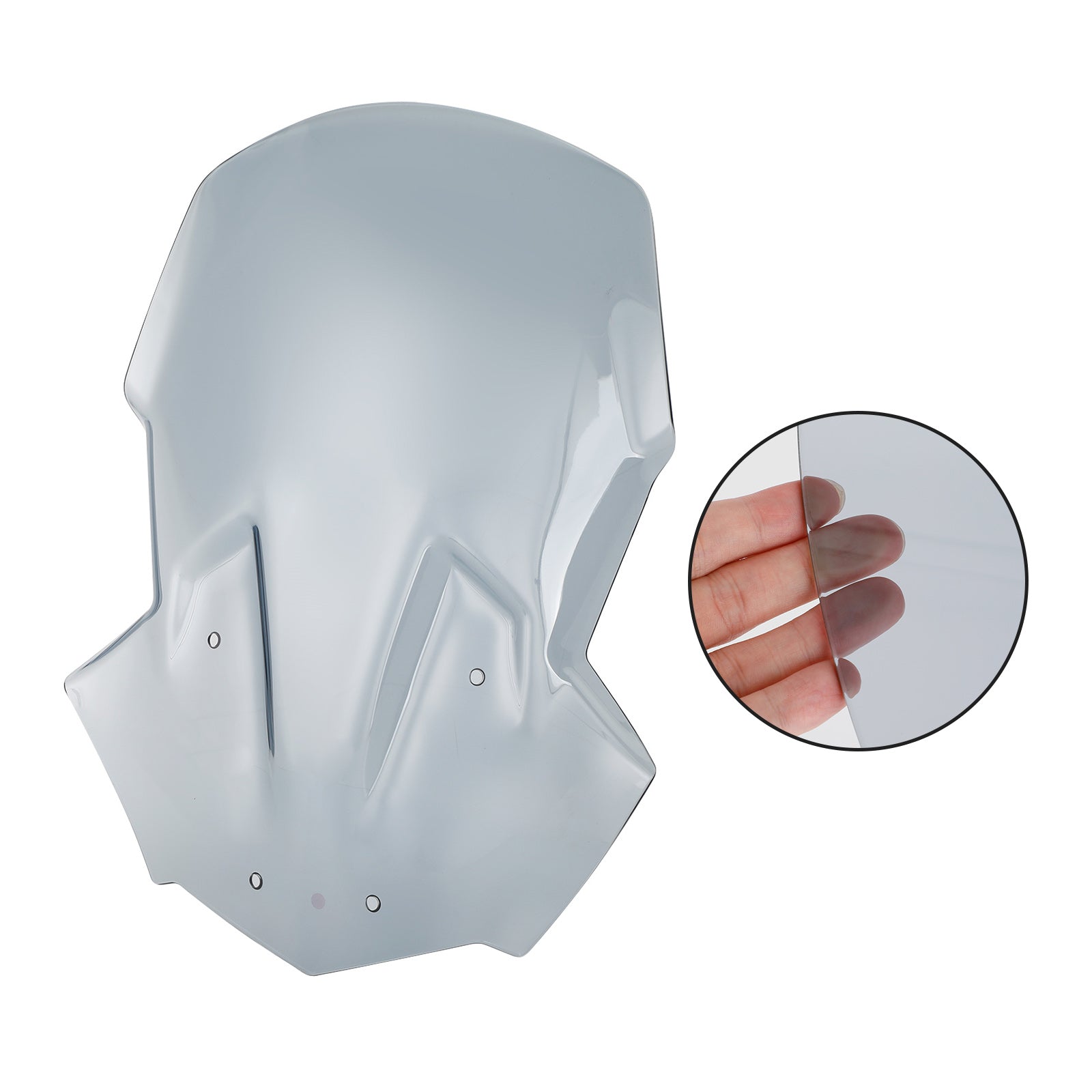 Parabrisas apto para TRIUMPH Tiger 800 XC/XR/XRX/XRT/XCX/XCA 2018-2021 genérico