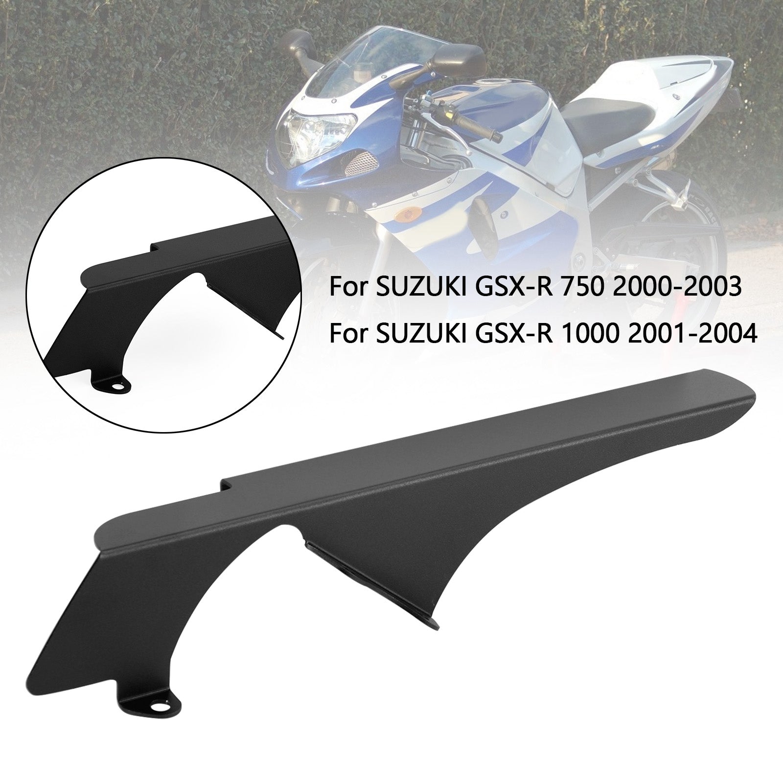 スズキ 00-03 GSXR 750 & 01-04 GSXR 1000 スプロケット チェーン ガード カバー