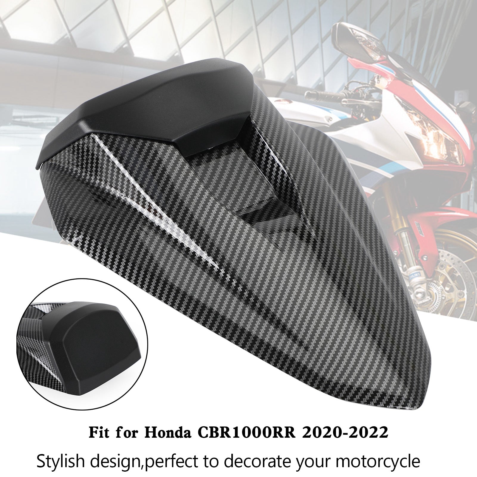 20-24 HONDA CBR1000RR-R BAG PILLION SÆD Cowl Fairing Cover