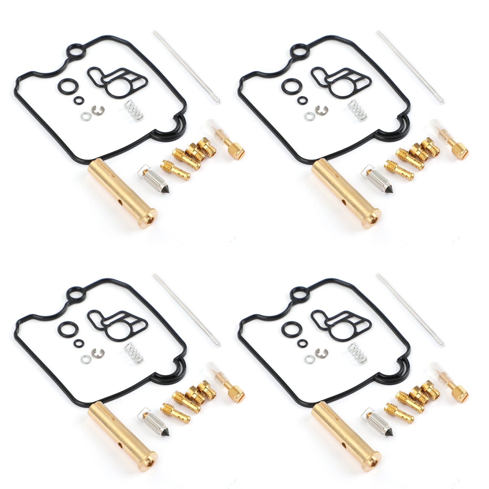 Forgasserreparasjonssett ombyggingsdeler 4 sett for Suzuki Bandit 250 GSF250 GJ74A