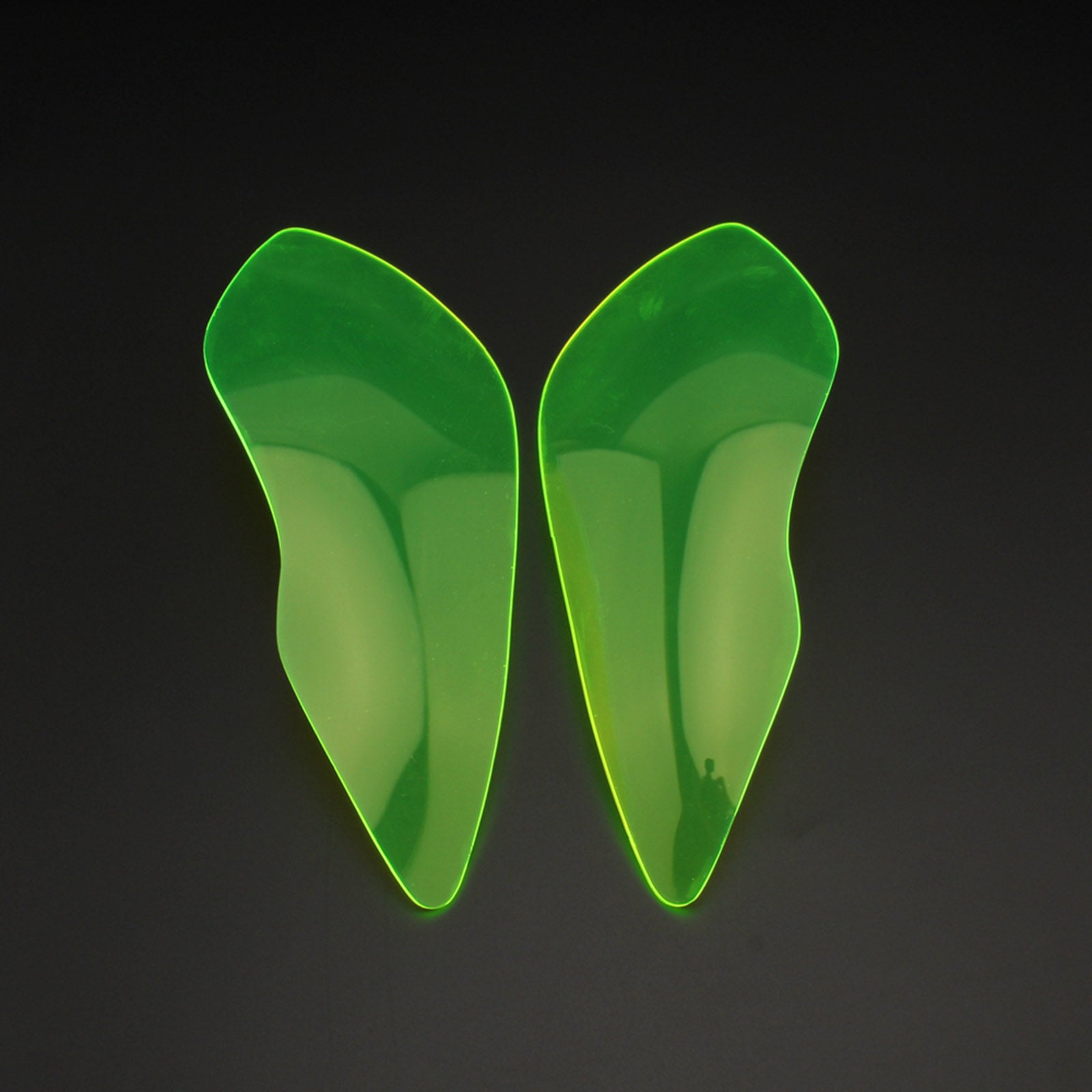 Protector de lente de faro delantero para Kawasaki Zx-636R Zx-6R 09-18, humo genérico