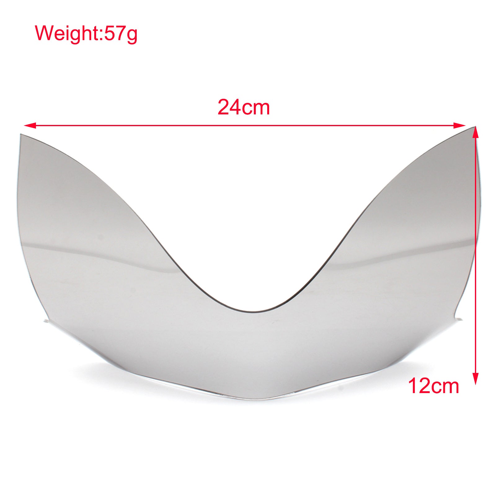 Front Lamp Lens Forlygte linse beskyttelse Fit til Kawasaki Z900 2017-2019 Røggenerisk