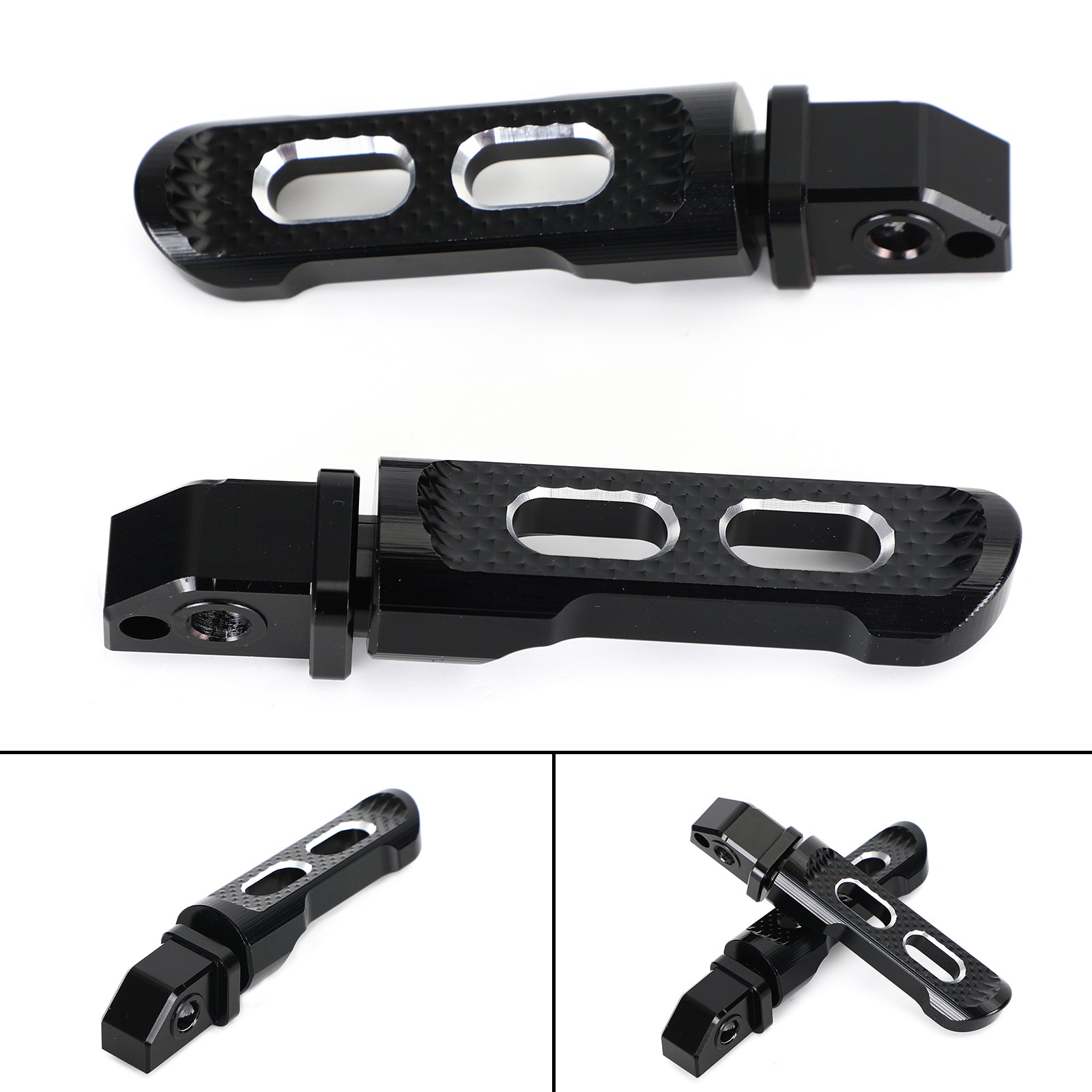 Bagerste fodstøtter fodpinde Fit til Honda CMX300 CMX500 Rebel CMX 300 500 Generisk