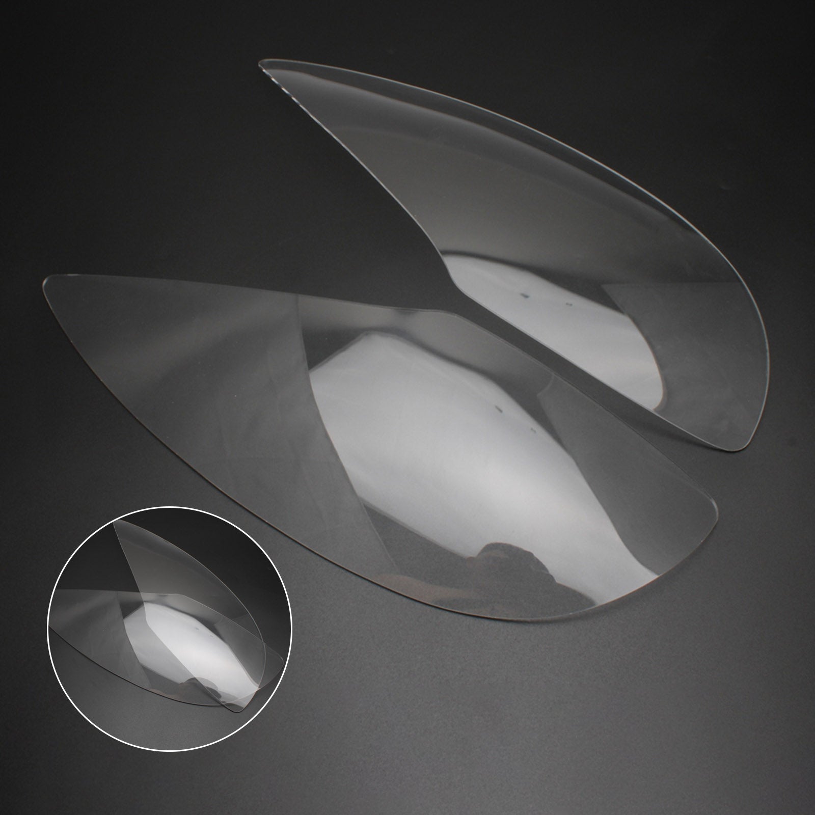 15-20 Suzuki Burgman 650 Frontlygter Linse Guard Protector Lamp Len Smoke