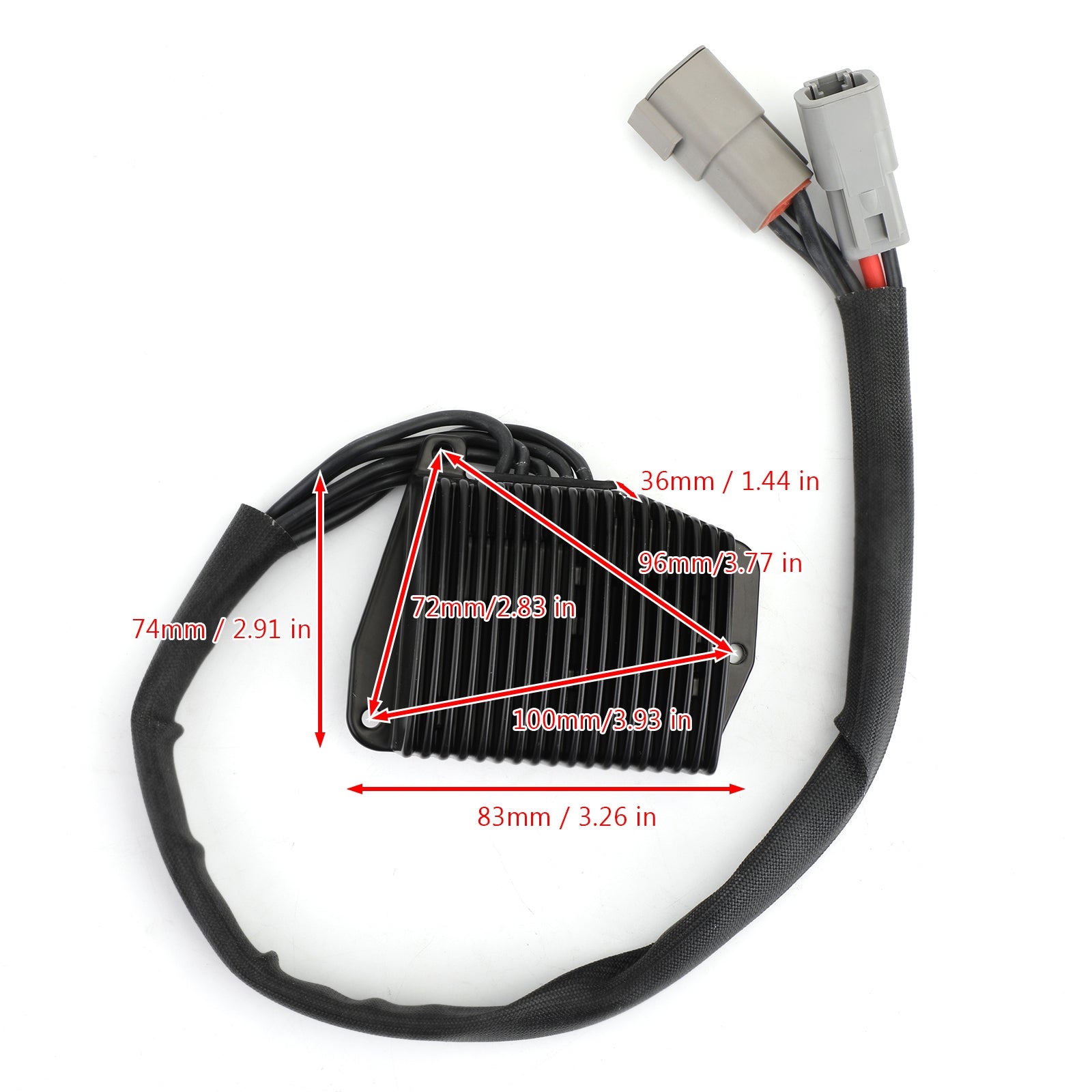 Gleichrichter-Spannungsregler für Buell XB9R Firebolt 2002-2007 Ref.Y1302-02A8 Generisch