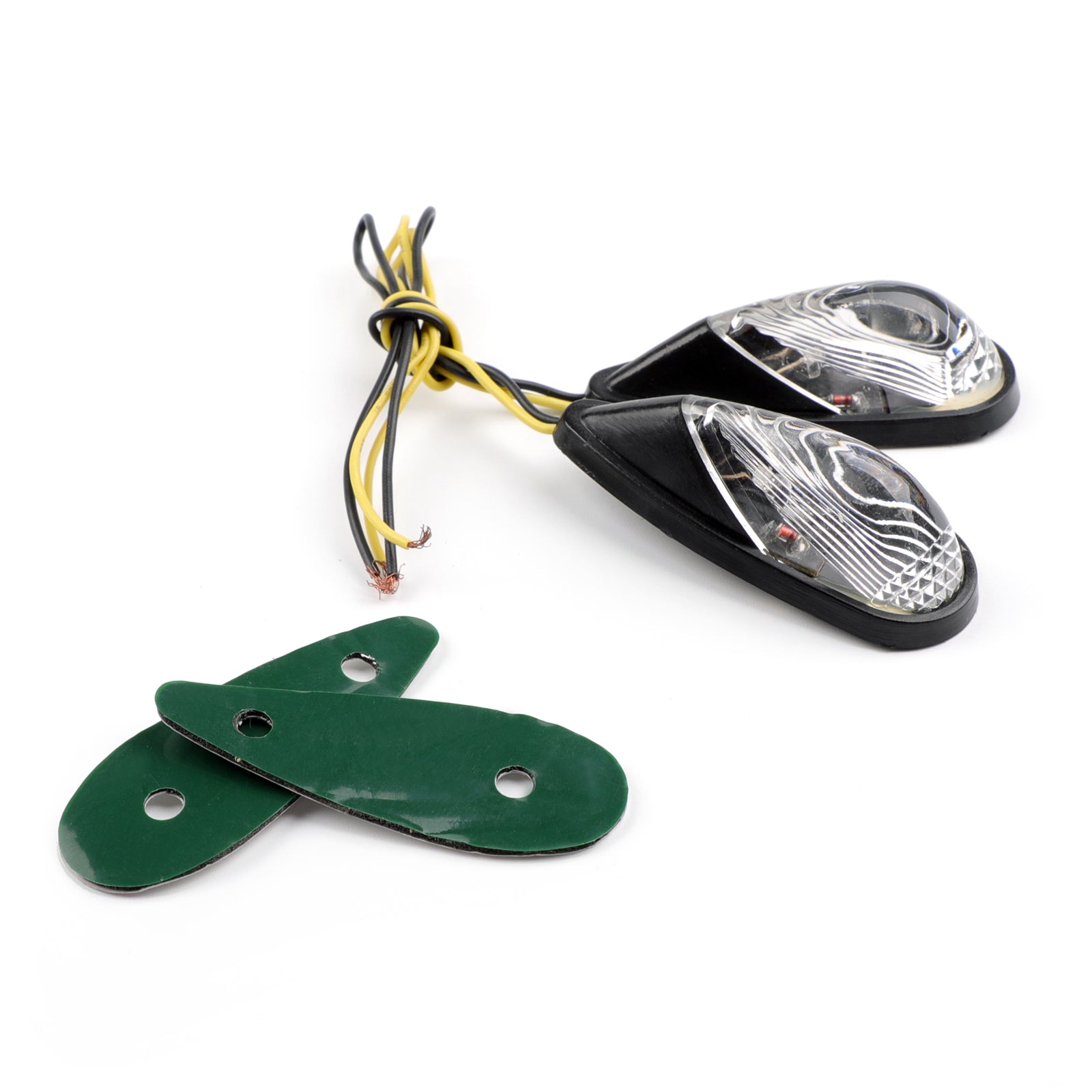 Turn Signals For Kawasaki Ninja 250 500 ZX6 ZX9 Honda CBR 600 1000 RR