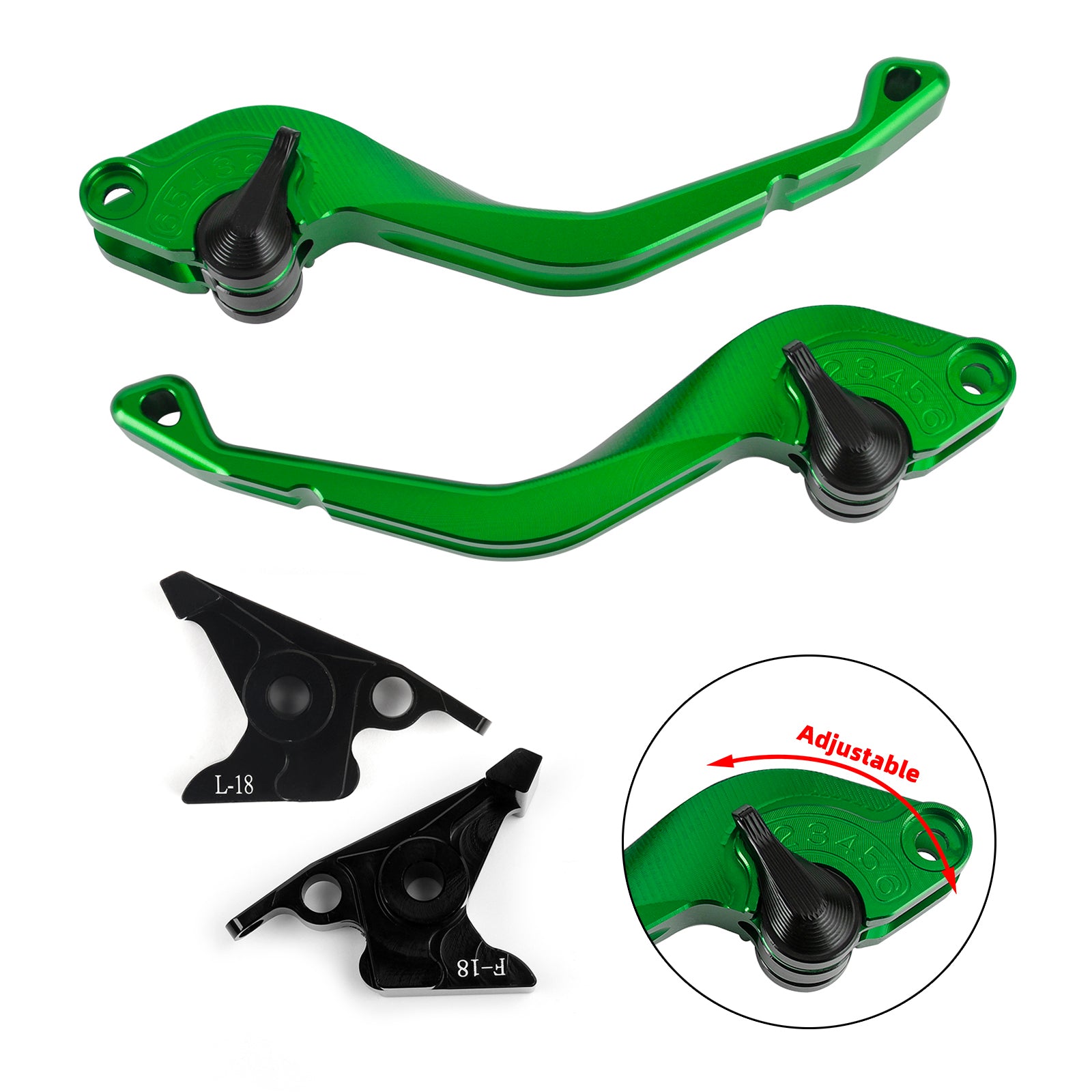 CNC Short Clutch Brake Lever Fit til BMW C650GT KYMCO Xciting 250 300 400