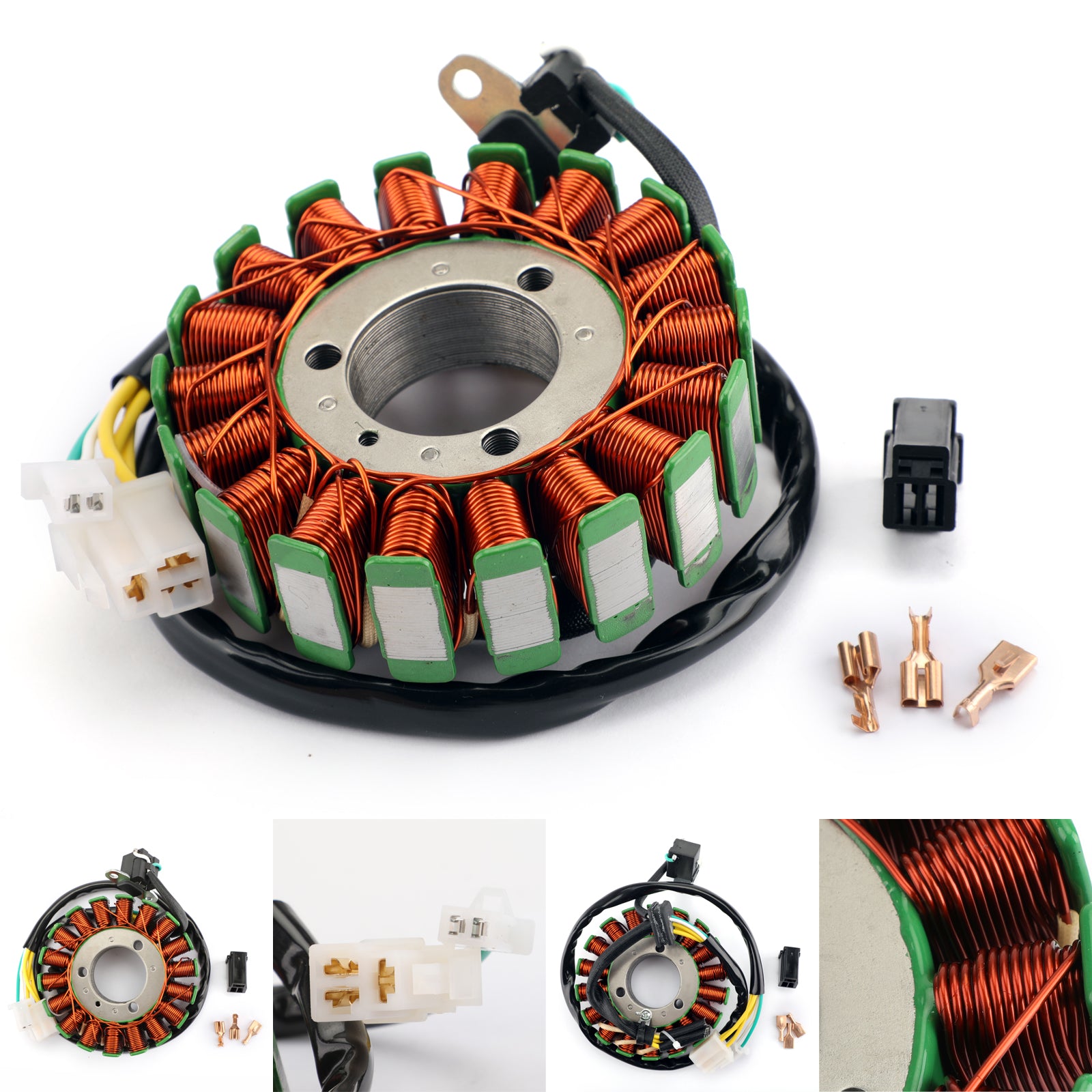 Stator Coil 18 Poláky pro Suzuki SV650 S ABS 03-12 DL650 ABS V-Strom 650 04-16 přes FedEx