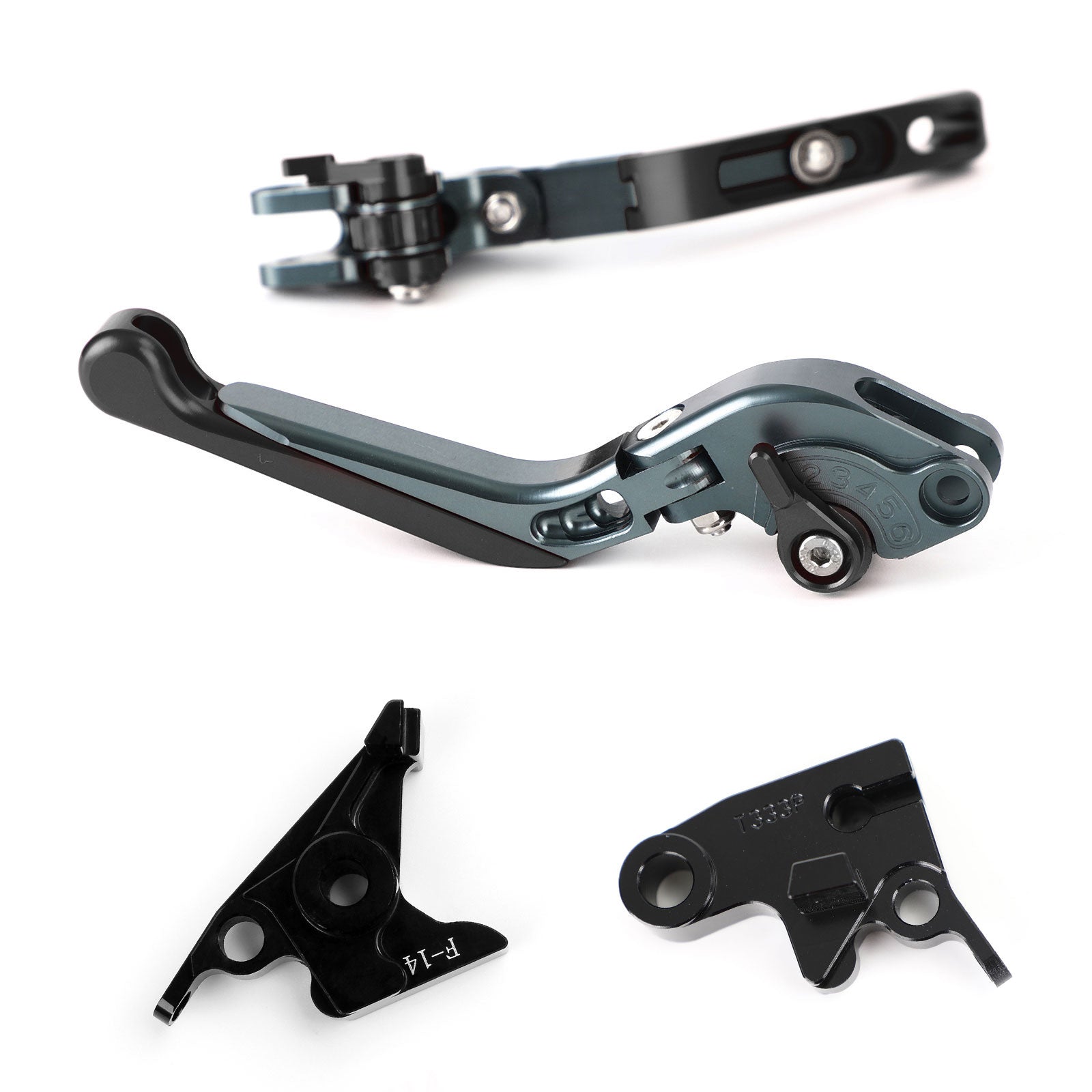 Justerbar udvidelig bremsekoblingshåndtag til Trident 2022 Bobber 17-19 Tiger 800 Generisk