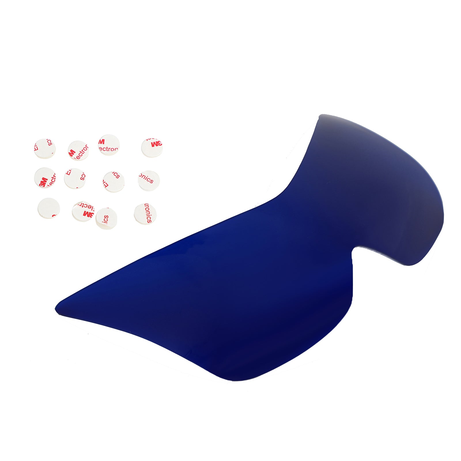 Tampa de proteção contra lentes do farol frontal ajustada para Kawasaki Ninja Z1000 03-06 Blue Generic