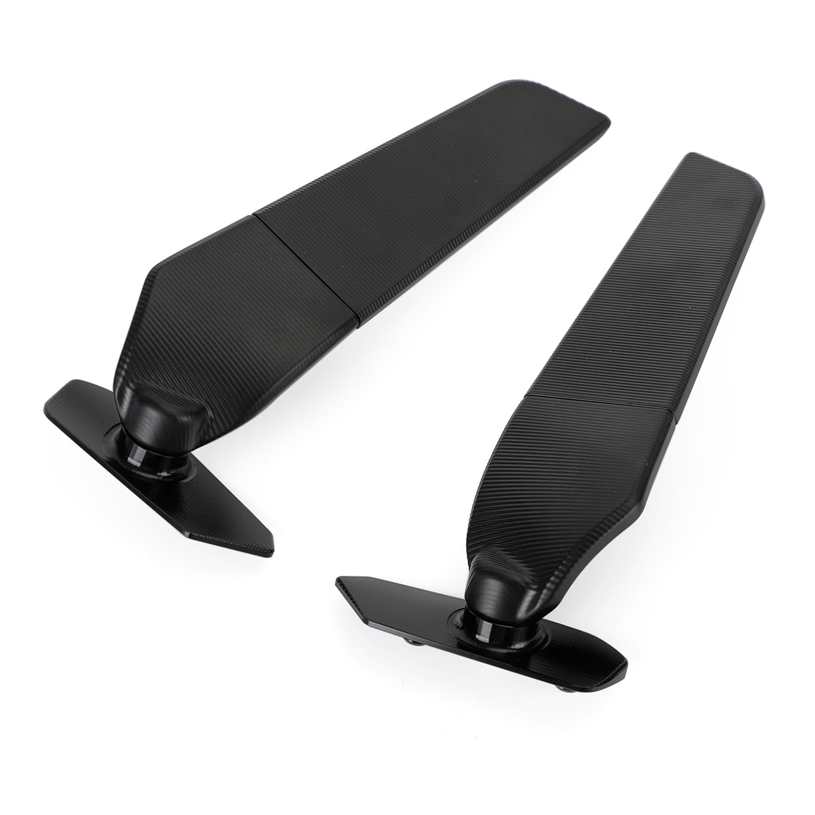 Wing Fin Spoiler Side Rearview Mirrors For Suzuki GSXR1000 2017-2021 20 19 18