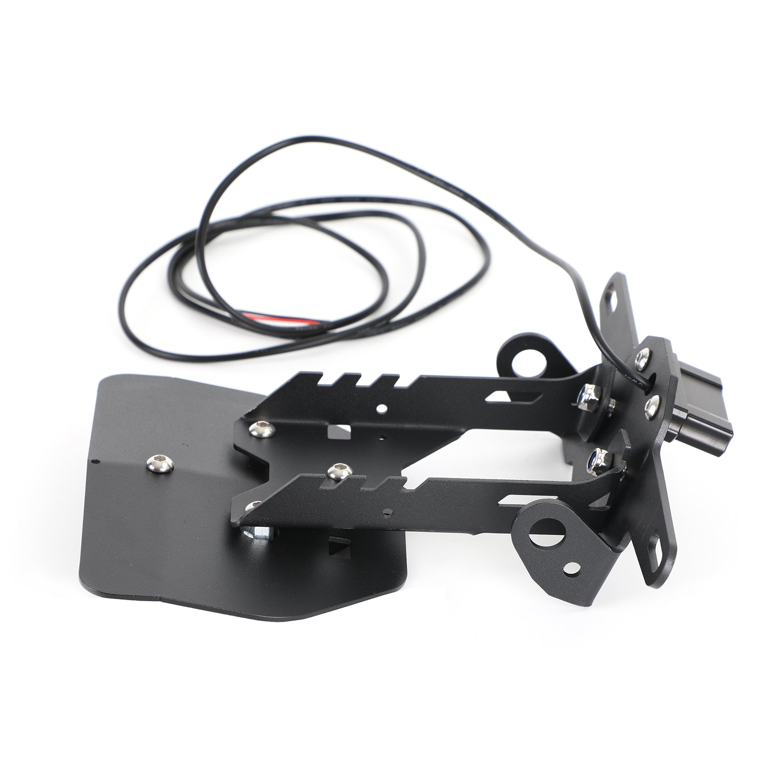 Licensplade Holder Frame Bracket Fit til Suzuki Katana GSX-S1000 2019-2021 Generisk