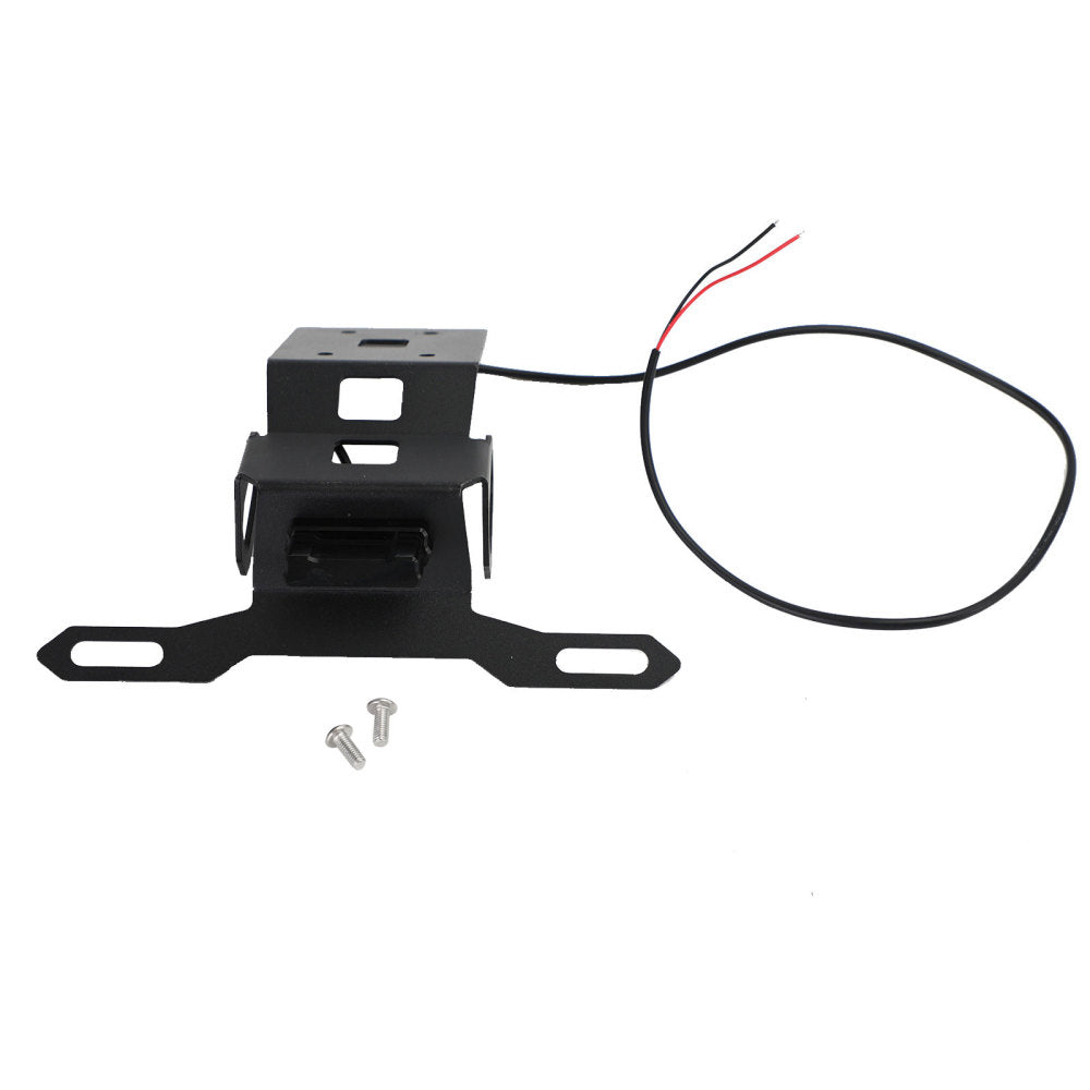 License Plate Holder Frame Bracket fit for KAWASAKI Z1000SX 2020-2021 Generic