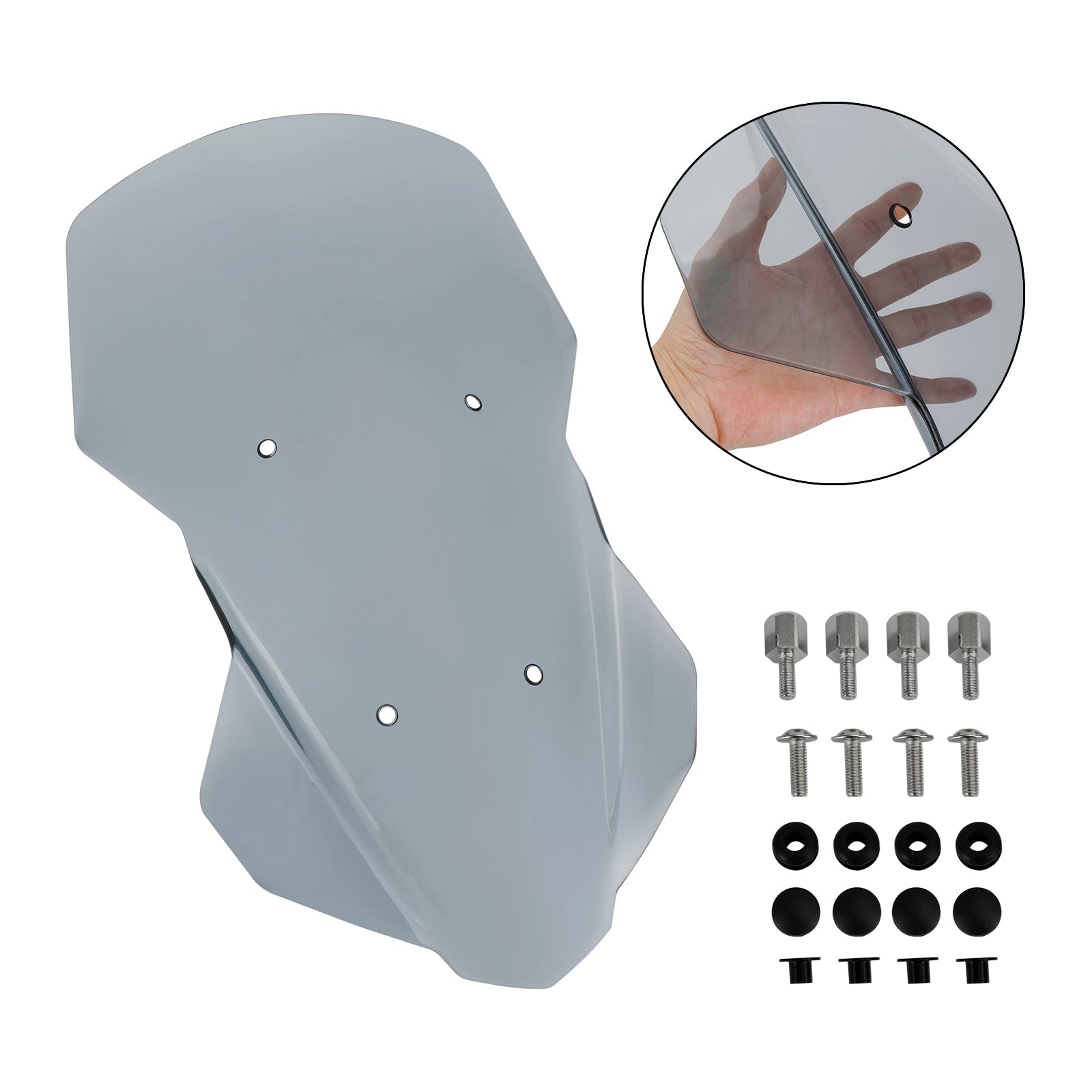 ABS Motorcycle Binelle Écran ajustement pour Yamaha Nmax 155 Nmax 155 2021-2022