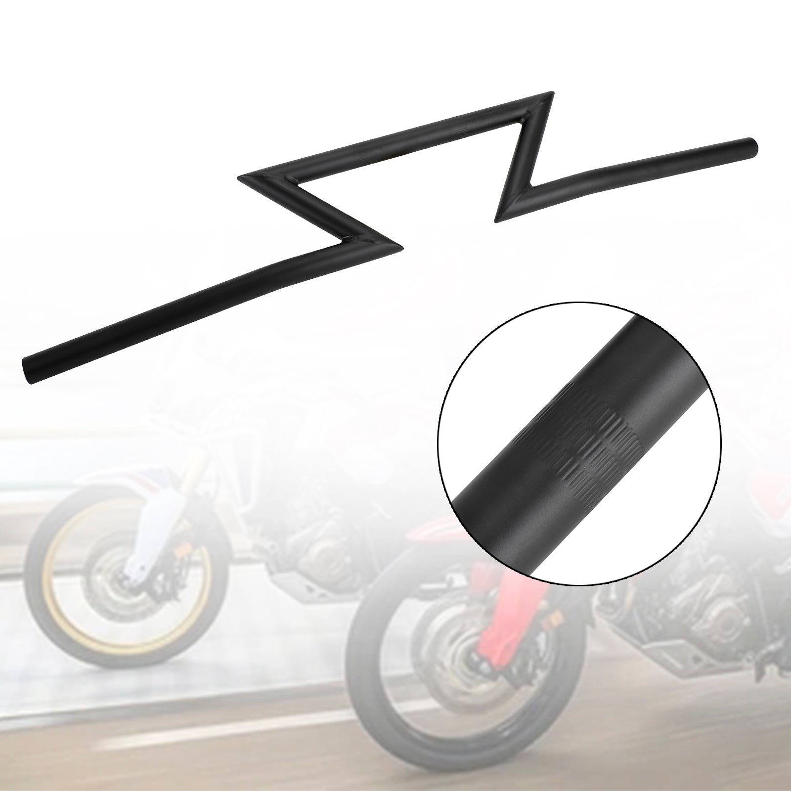 Universal 7/8" 22mm Motorcycle Drag Bars Handlebar For Touring Street Glide