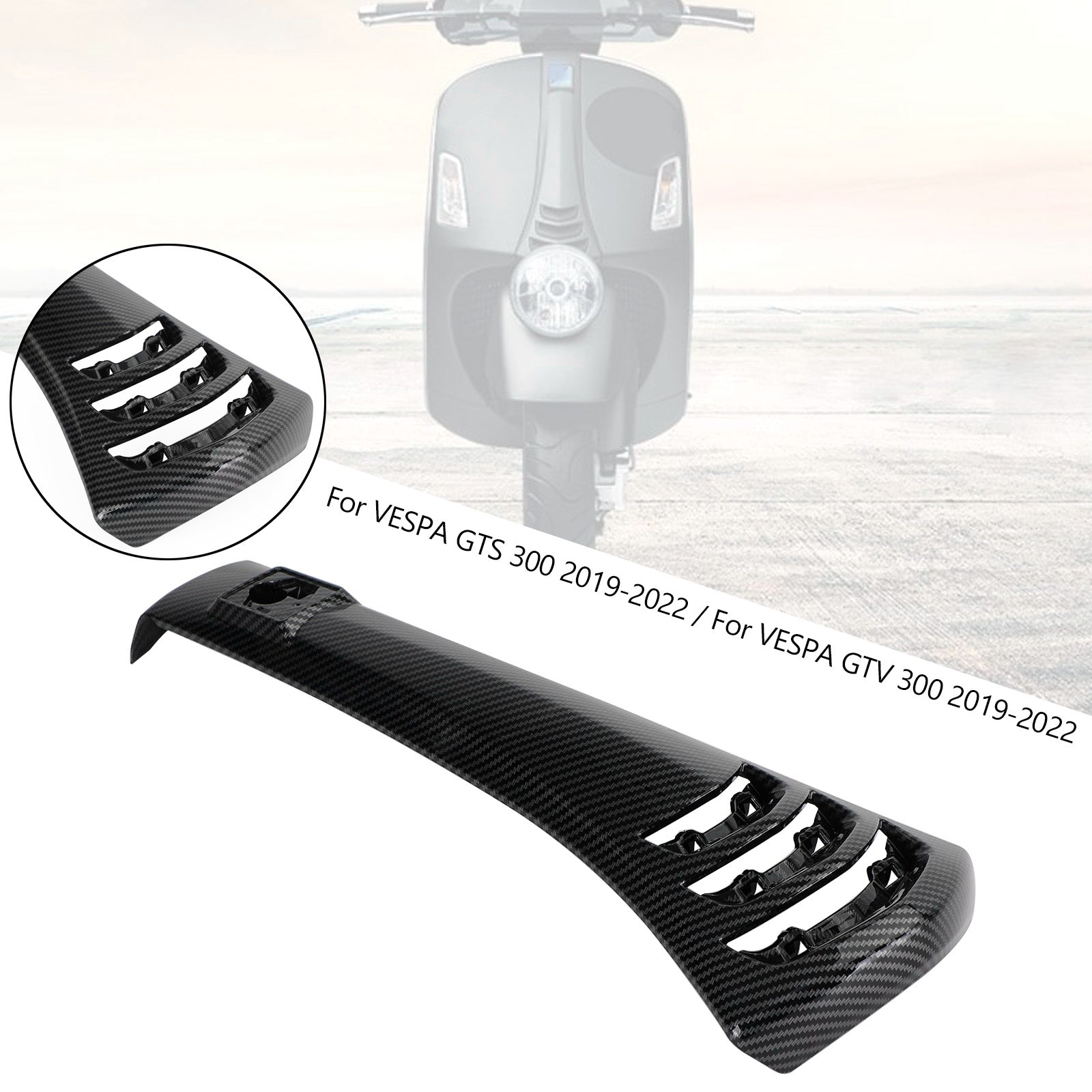 Steering Horn Head Cover fairing Tie For VESPA GTS300 GTV300 2019-2022