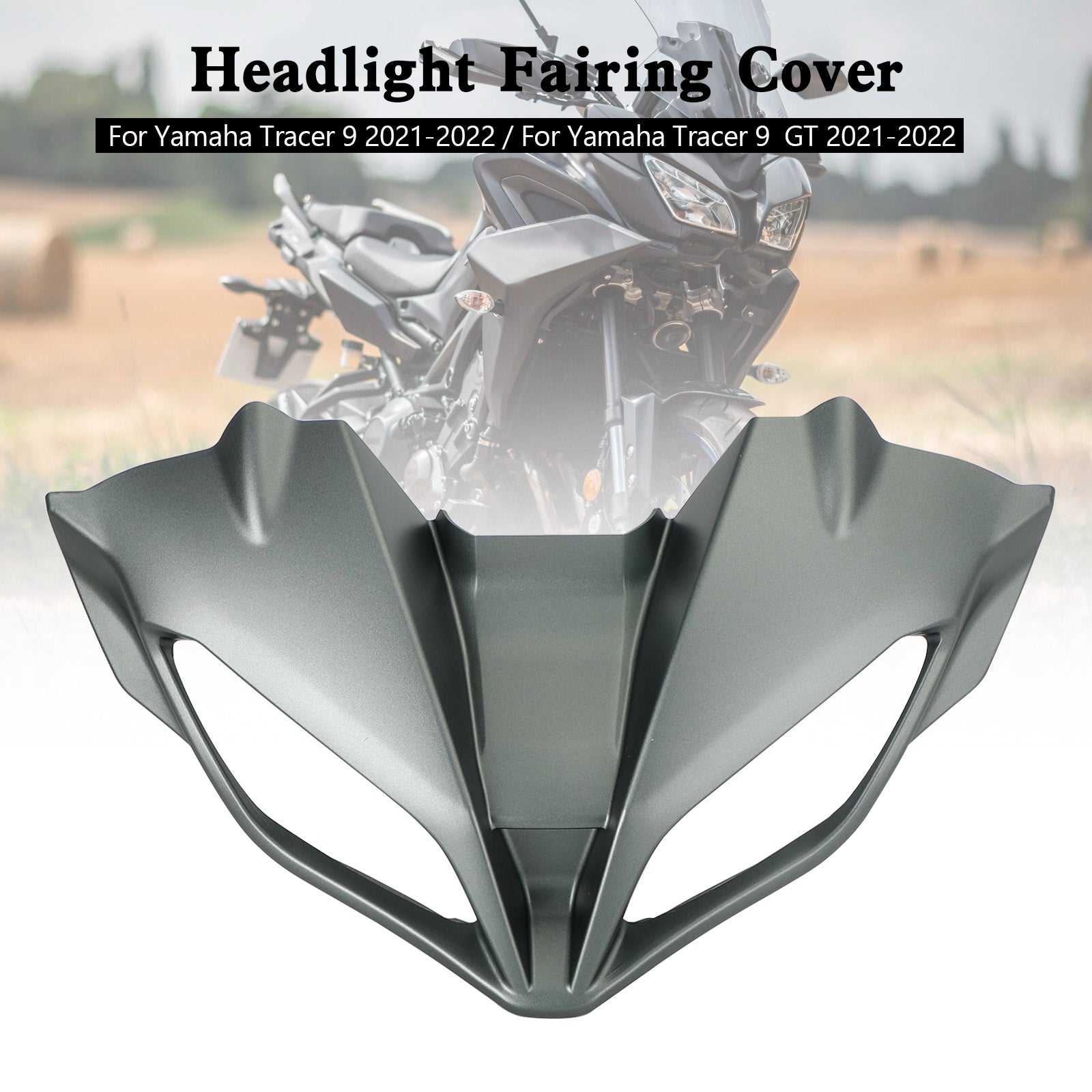 Headlight Fairing Stay Beak Nose Cone For Yamaha Tracer 9 GT 2021-2022
