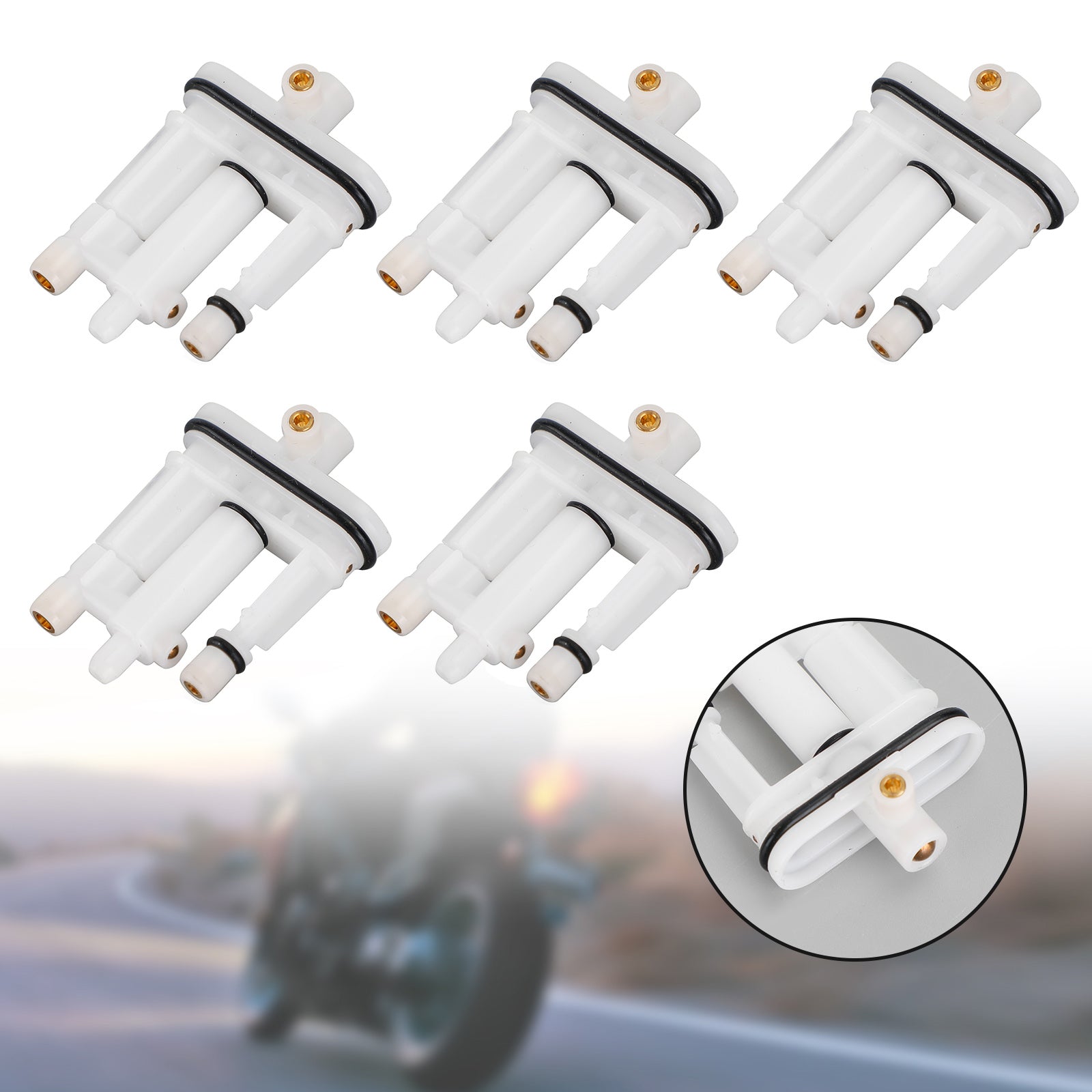 Getto principale modulo carburante 5X adatto per modelli 596521 serie 450E (08P502) Generico