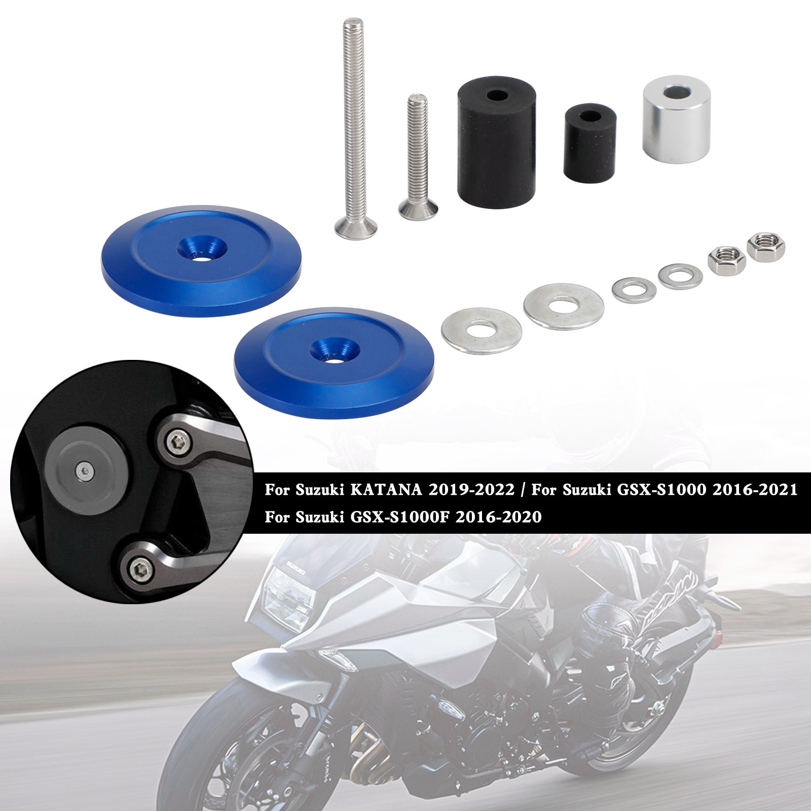 Swingarm Pivot zástrčka pro Suzuki Katana GSX-S1000 GSX-S1000F 2016-2021