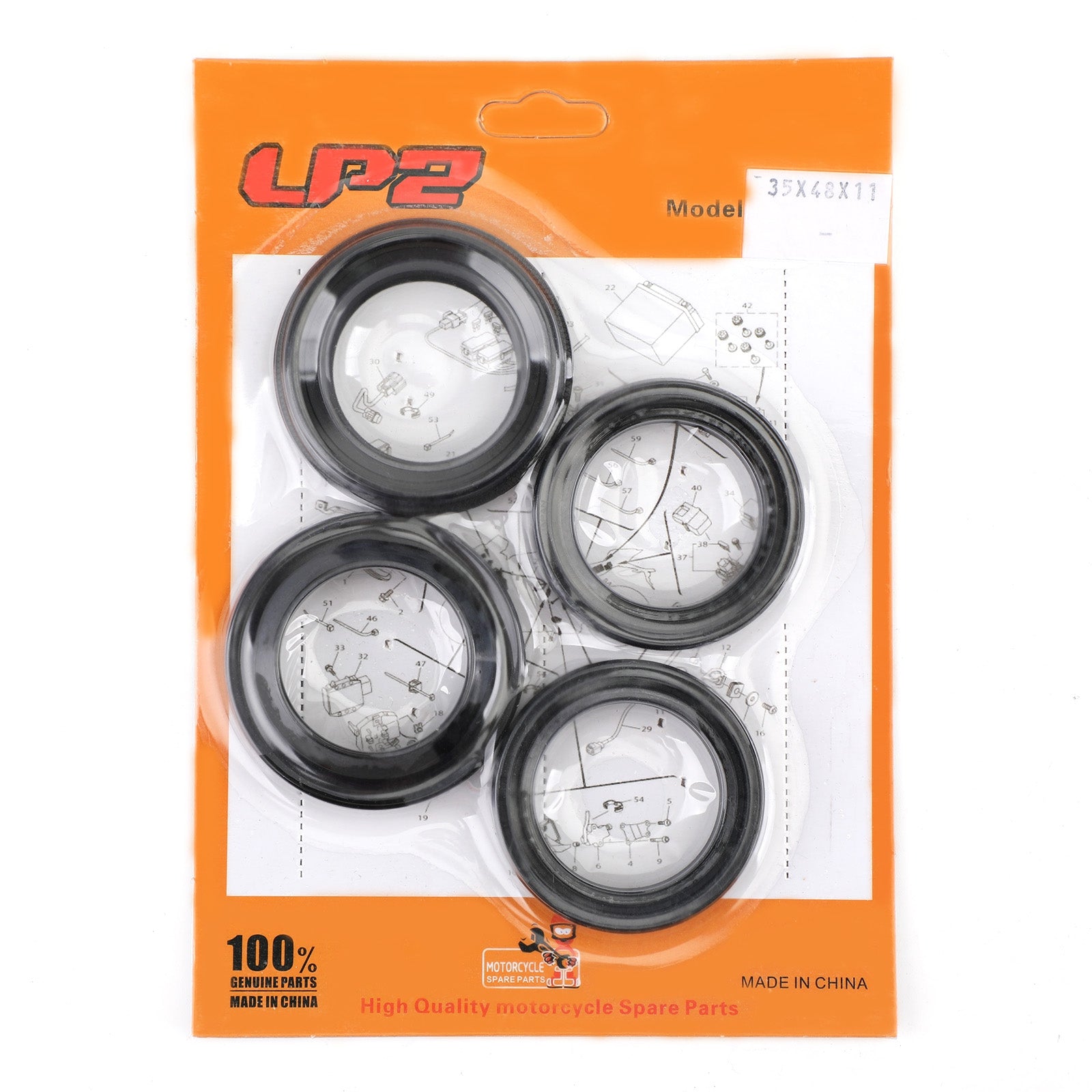 Honda CB450 CB500 CB550 CB650 CB750 Fork Oil Seal Wiper Kit 91255-KBH-003