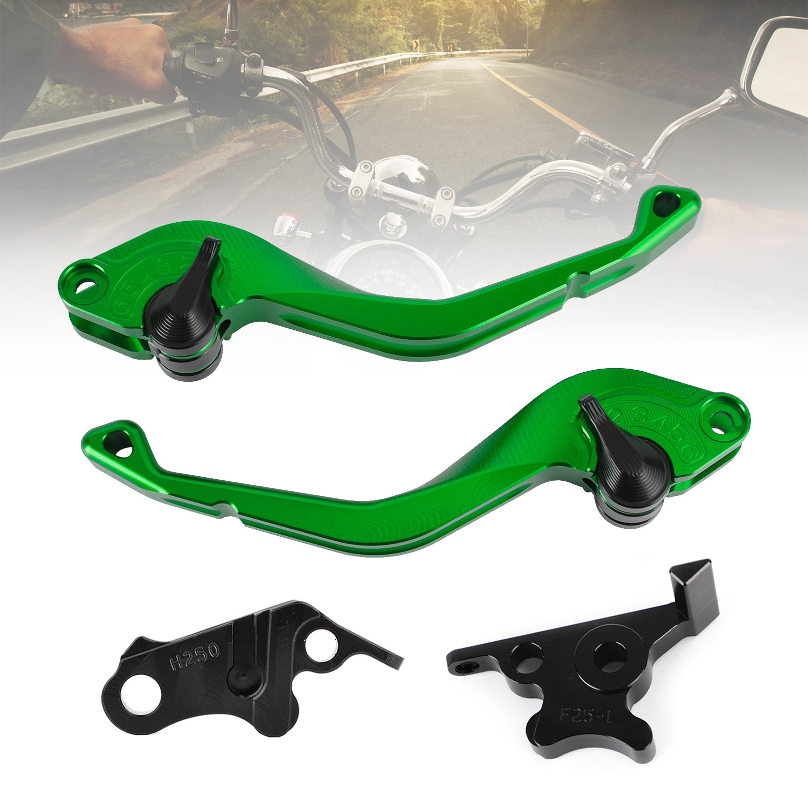 CNC Short Clutch Brake Lever Fit til Honda MSX125 CB300F/R CBR500R CB500F