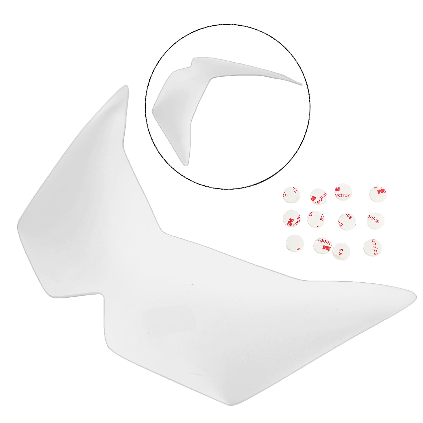 Cubierta de protección de lente de faro delantero para Kawasaki Ninja Z1000 07-09 azul genérico