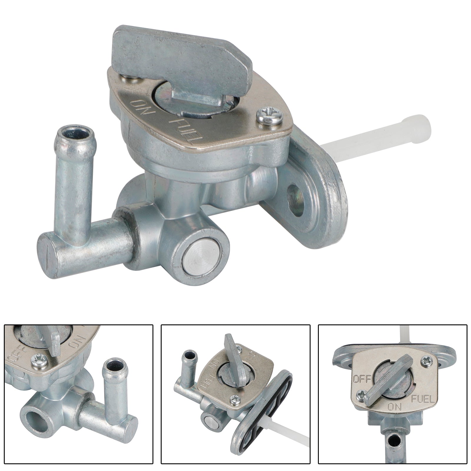 Valvola del rubinetto del carburante del serbatoio del gas Rubinetto adatto per Kawasaki KX125 KX250 92-98 51023-1182 Generico