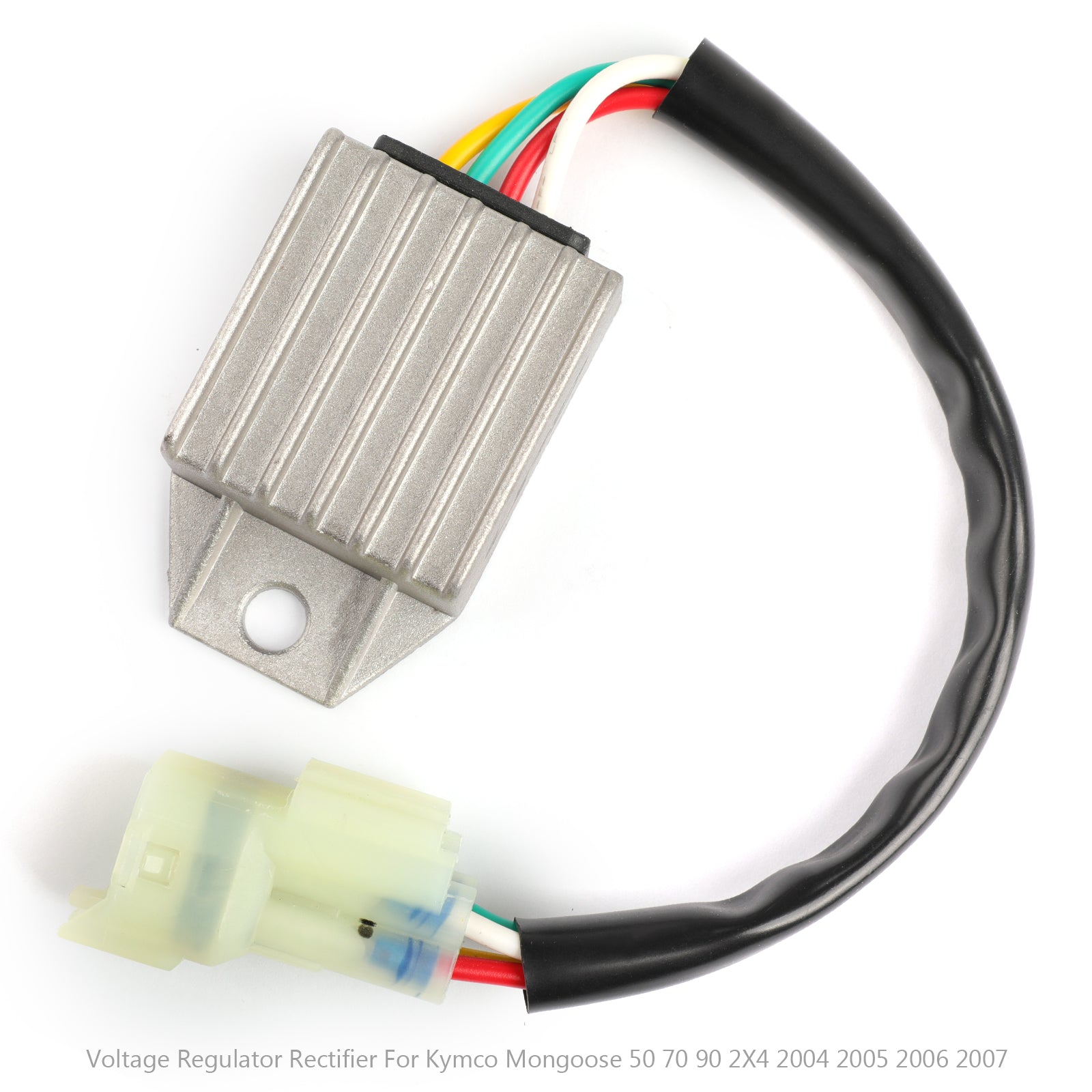 Ny spänningsregulator likriktare 12V för 89cc Kymco Mongoose 50 70 90 2004-2007