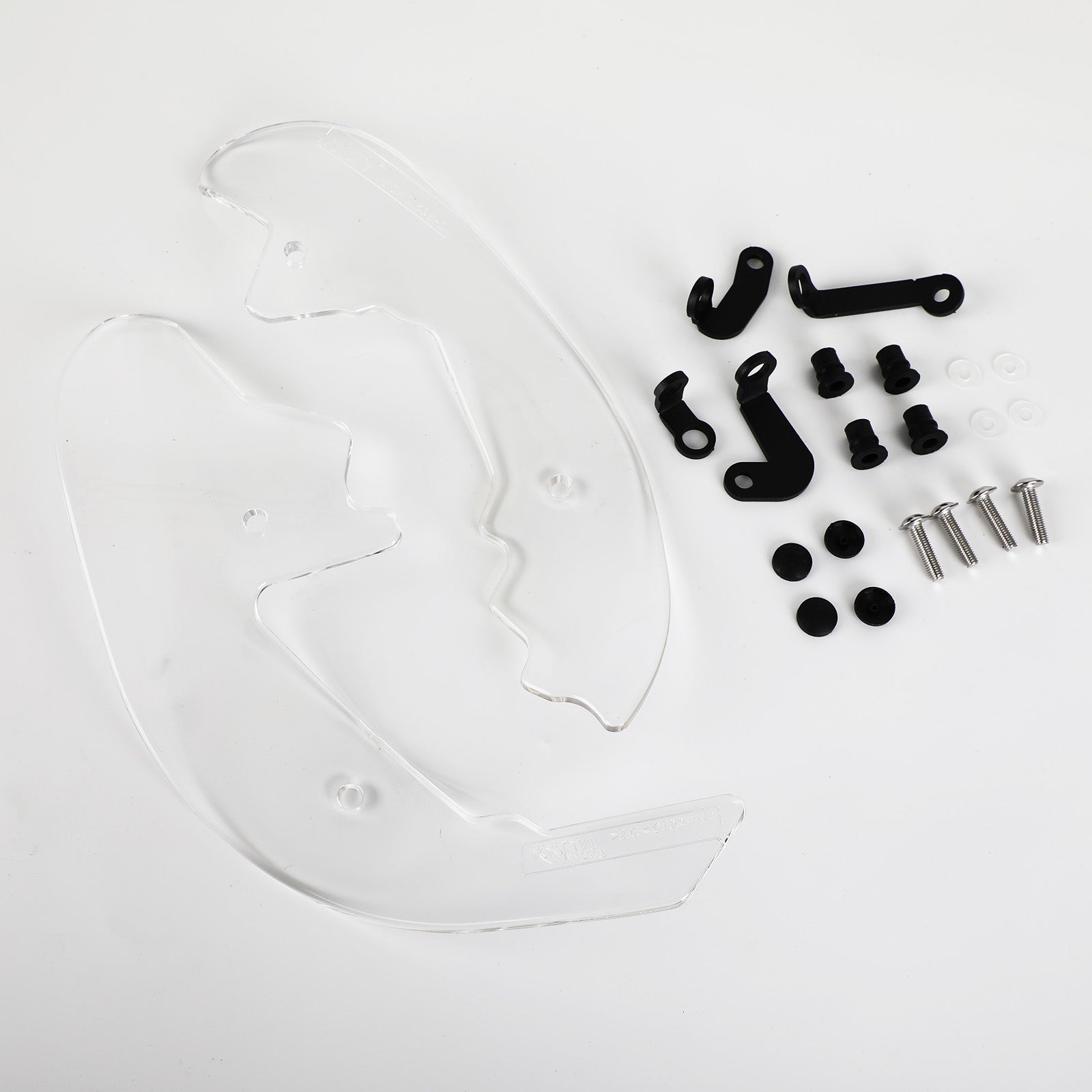 Fødder Fender Cover Mudguards Feet Protection for BMW K1600GT K160GS 2017-2021 Generisk