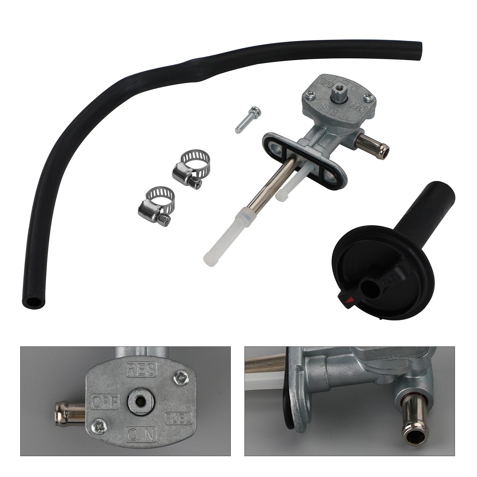 Kawasaki Prairie 400 KVF400D 99-02 Válvula de combustível Petcock & Levaver parafuso