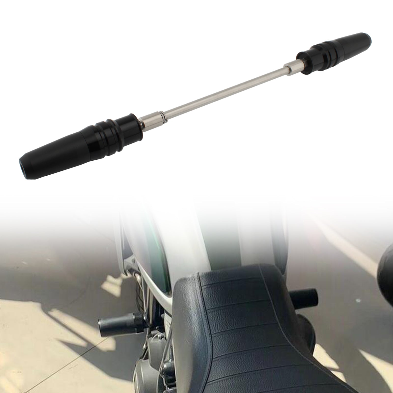 Ducati 696 796 1100 08-14 Cnc Anti-Crash Frame Sliders Protector Titanium Generic