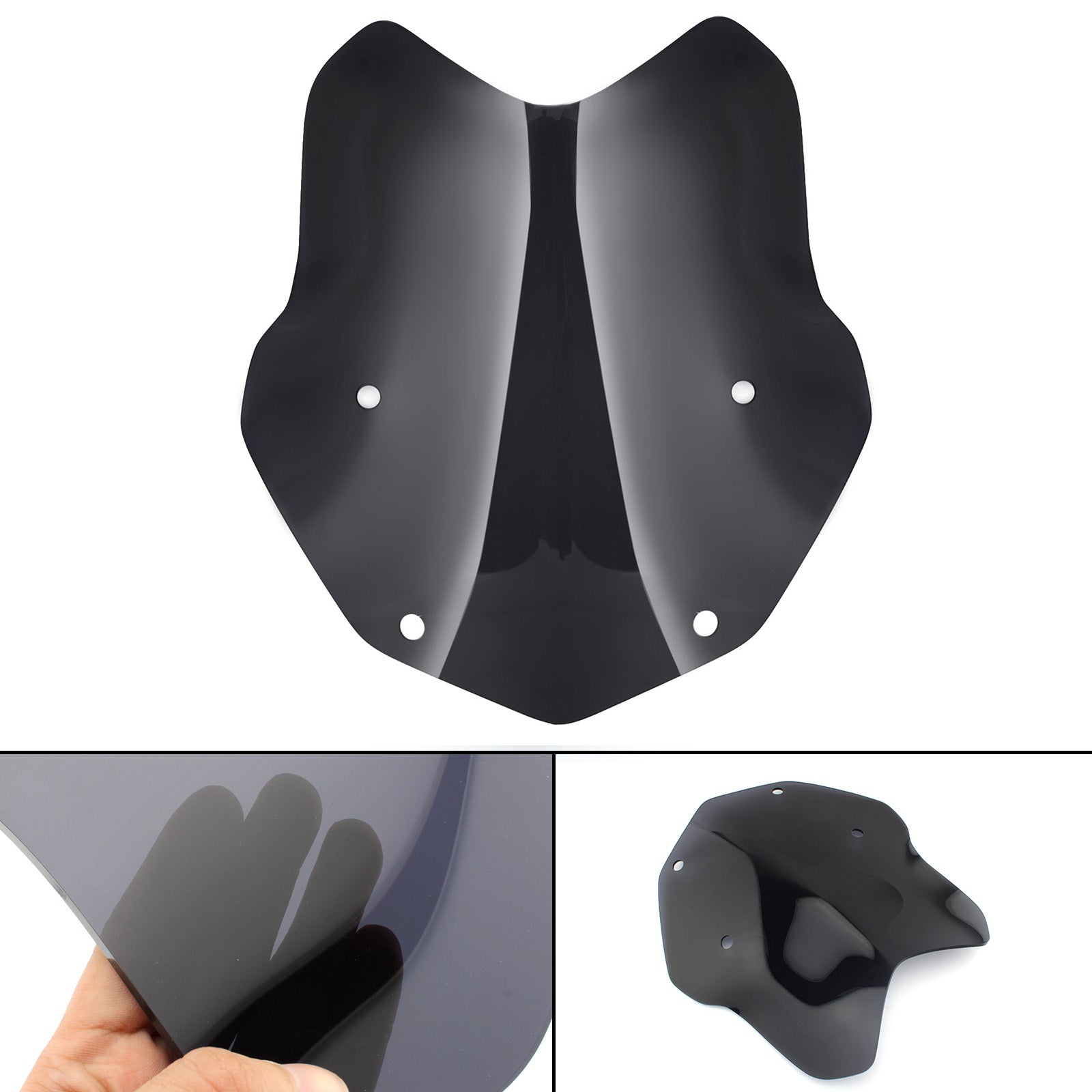 En pare-brise Ajustement pour BMW R1200GS ADV LC 2014-18 R1250GS AVENTION 2019 GÉNÉRIC